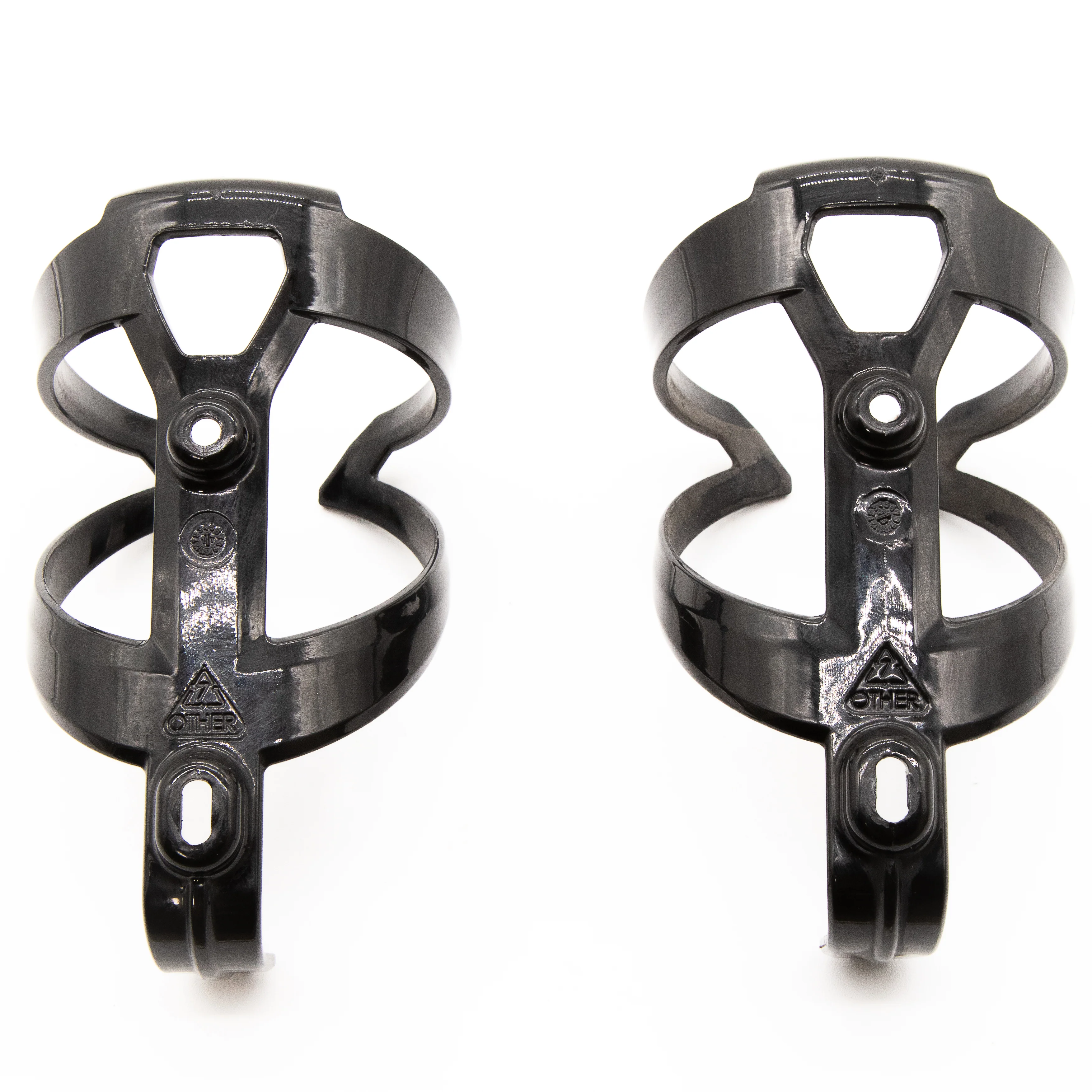 Bontrager RL Water Bottle Cages Black Gloss Pair 70g - Image 3