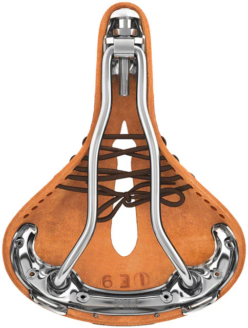Brooks B17 Carved Saddle - Steel - Image 4