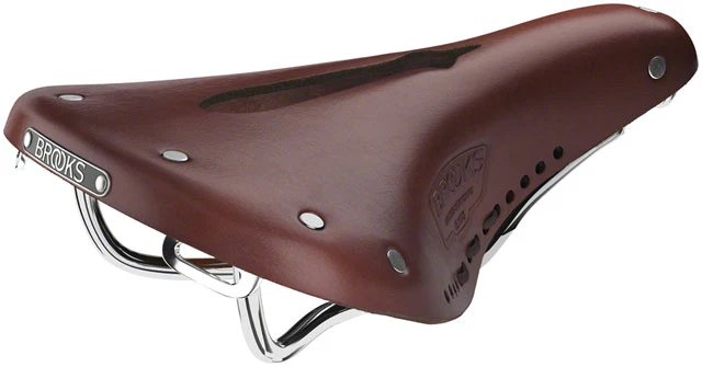 Brooks B17 Carved Saddle - Steel - Image 6