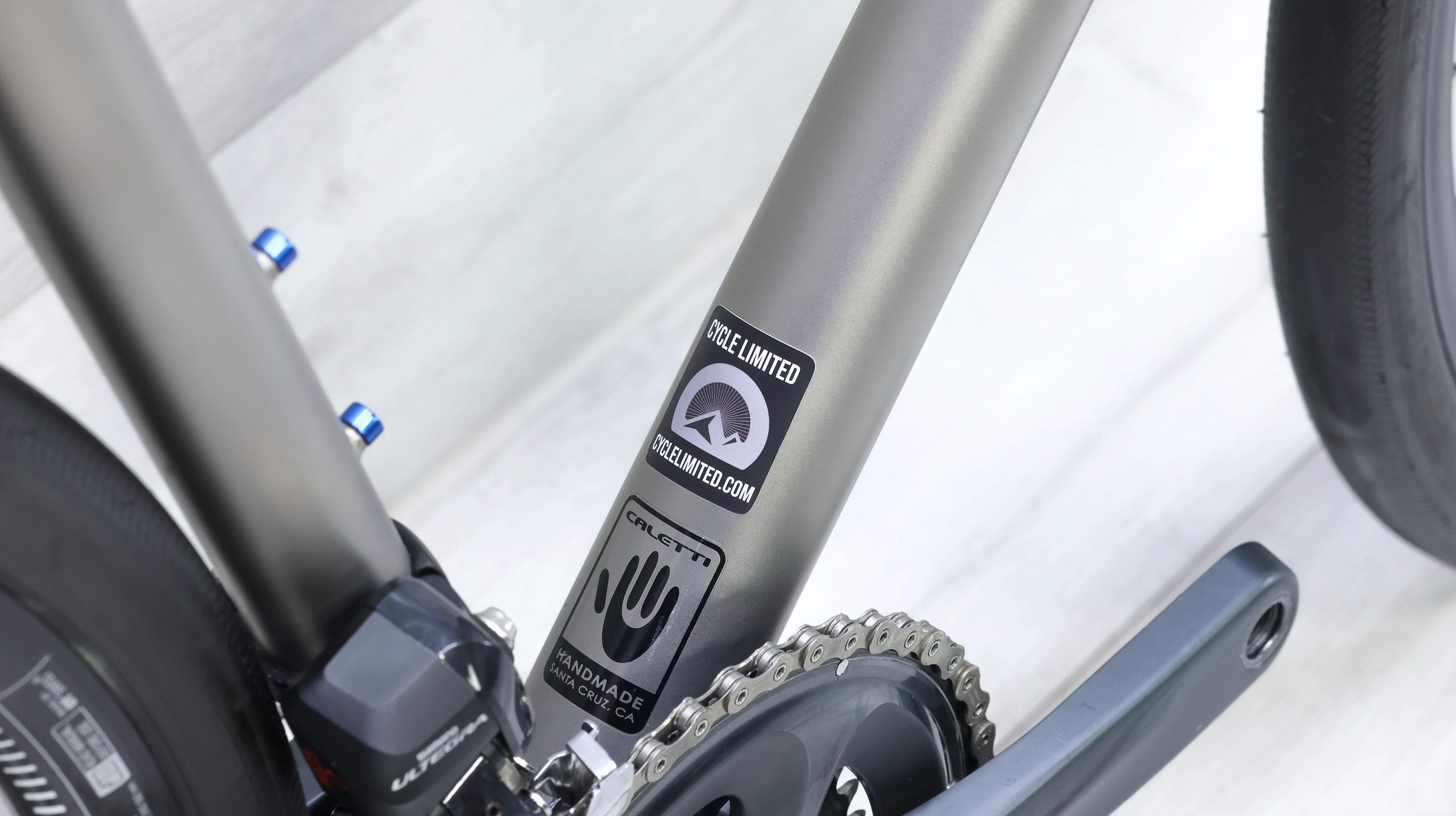 Caletti Custom Adventure Titanium Road Bike - 2016, 60cm - Image 3