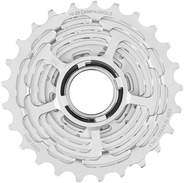 Campagnolo Super Record Wireless Cassette - 10-25t, 12-Speed, Silver - Image 5