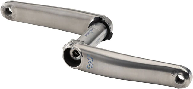 Cane Creek eeWings All-Road Titanium Crankset - 8-Bolt Direct Mount, 30mm Spindle, Brushed Titanium - Image 2