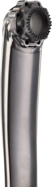 Cane Creek eeWings All-Road Titanium Crankset - 8-Bolt Direct Mount, 30mm Spindle, Brushed Titanium - Image 3