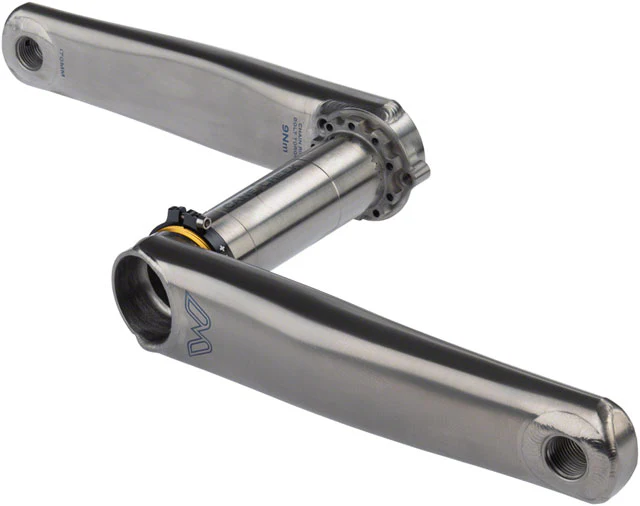 Cane Creek eeWings All-Road Titanium Crankset - 8-Bolt Direct Mount, 30mm Spindle, Brushed Titanium - Image 6