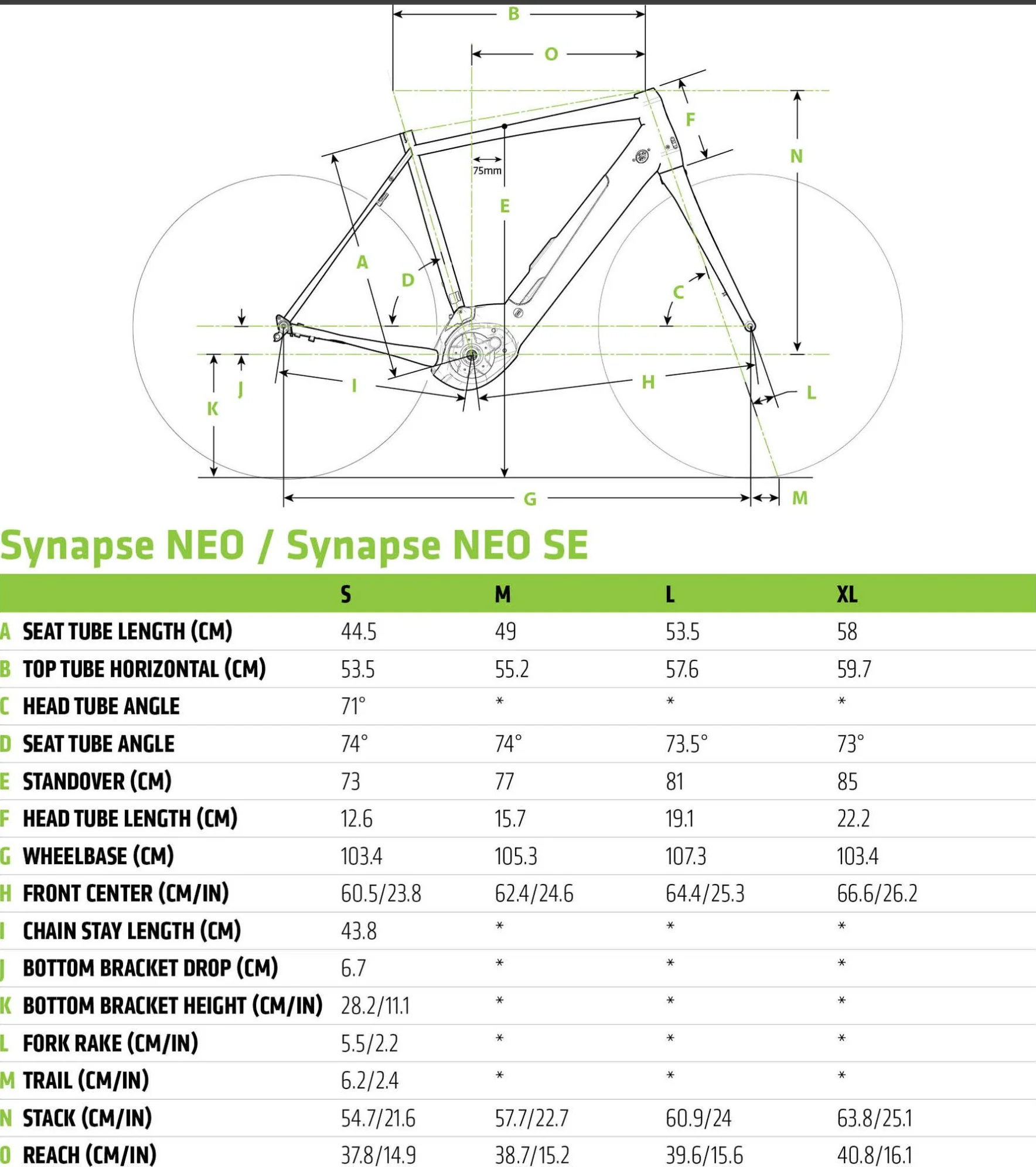 Cannondale Synapse NEO SE Road E-Bike - 2019, Medium - Image 18