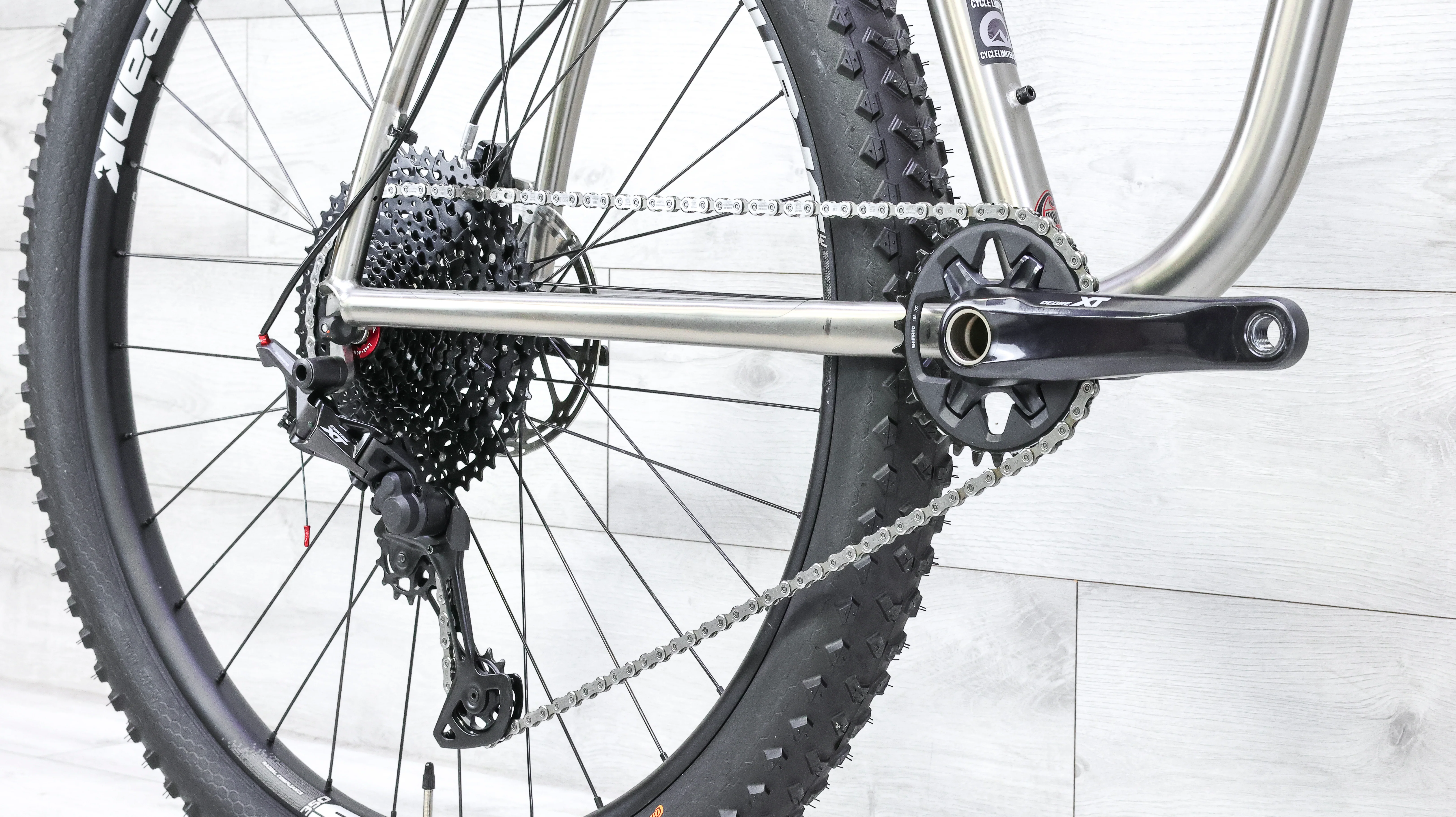 Carver Newsboy Titanium Mountain Bike - 2022, X-Large - Image 6