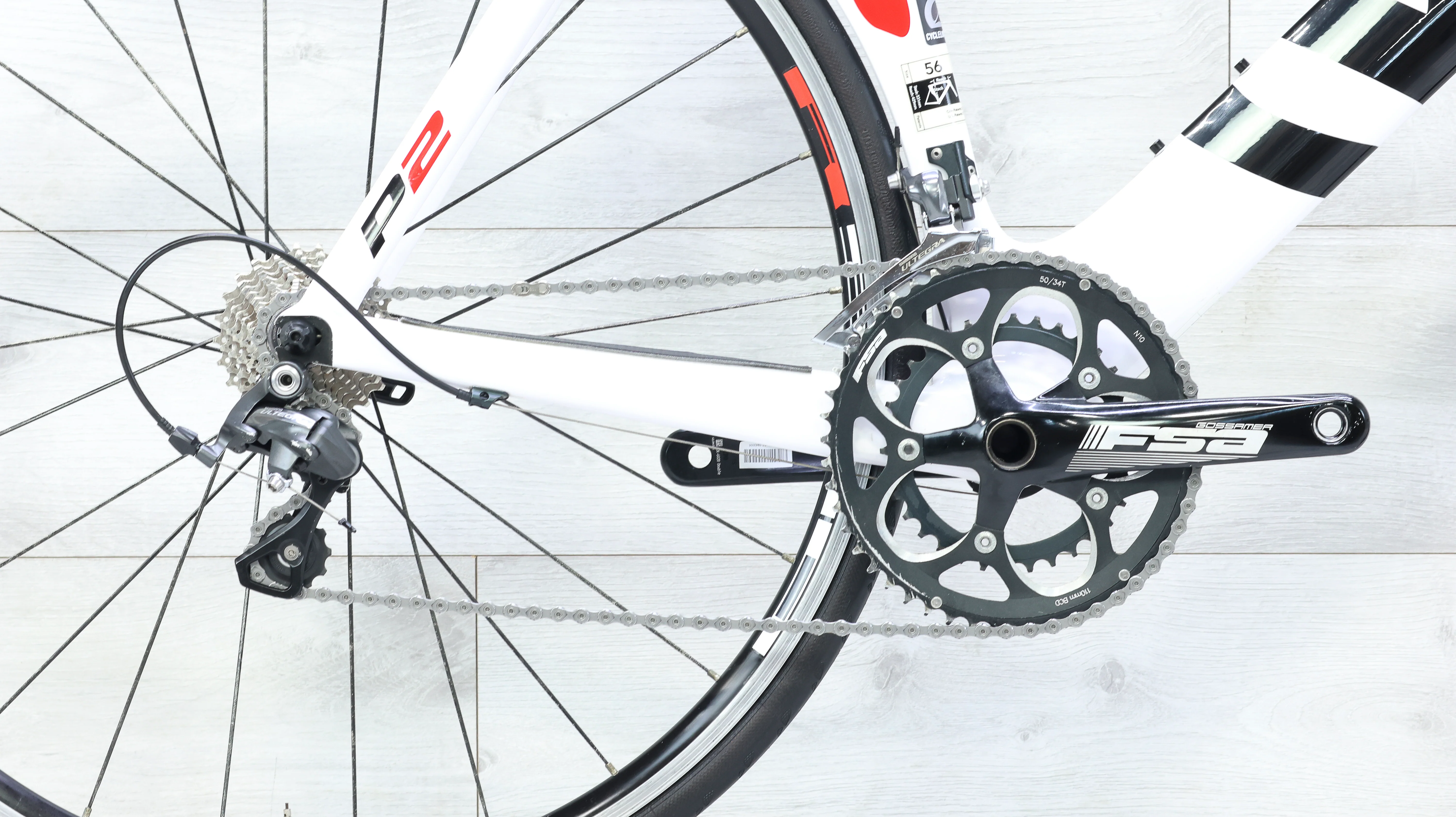 Cervelo P2 Triathlon Bike - 2014, 56cm - Image 5