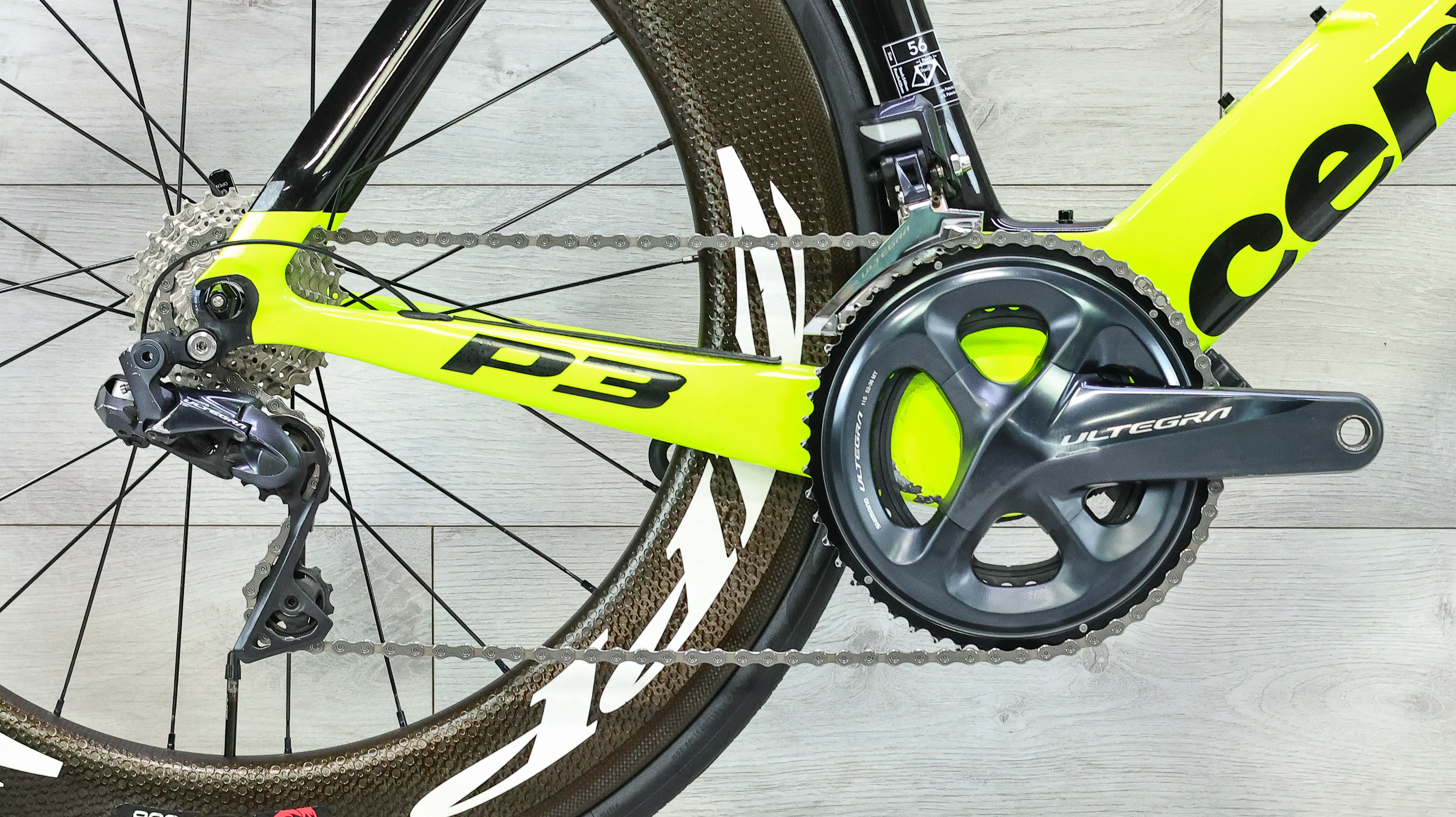 Cervelo P3 Ultegra Di2 Triathlon Bike - 2017, 56cm - Image 5