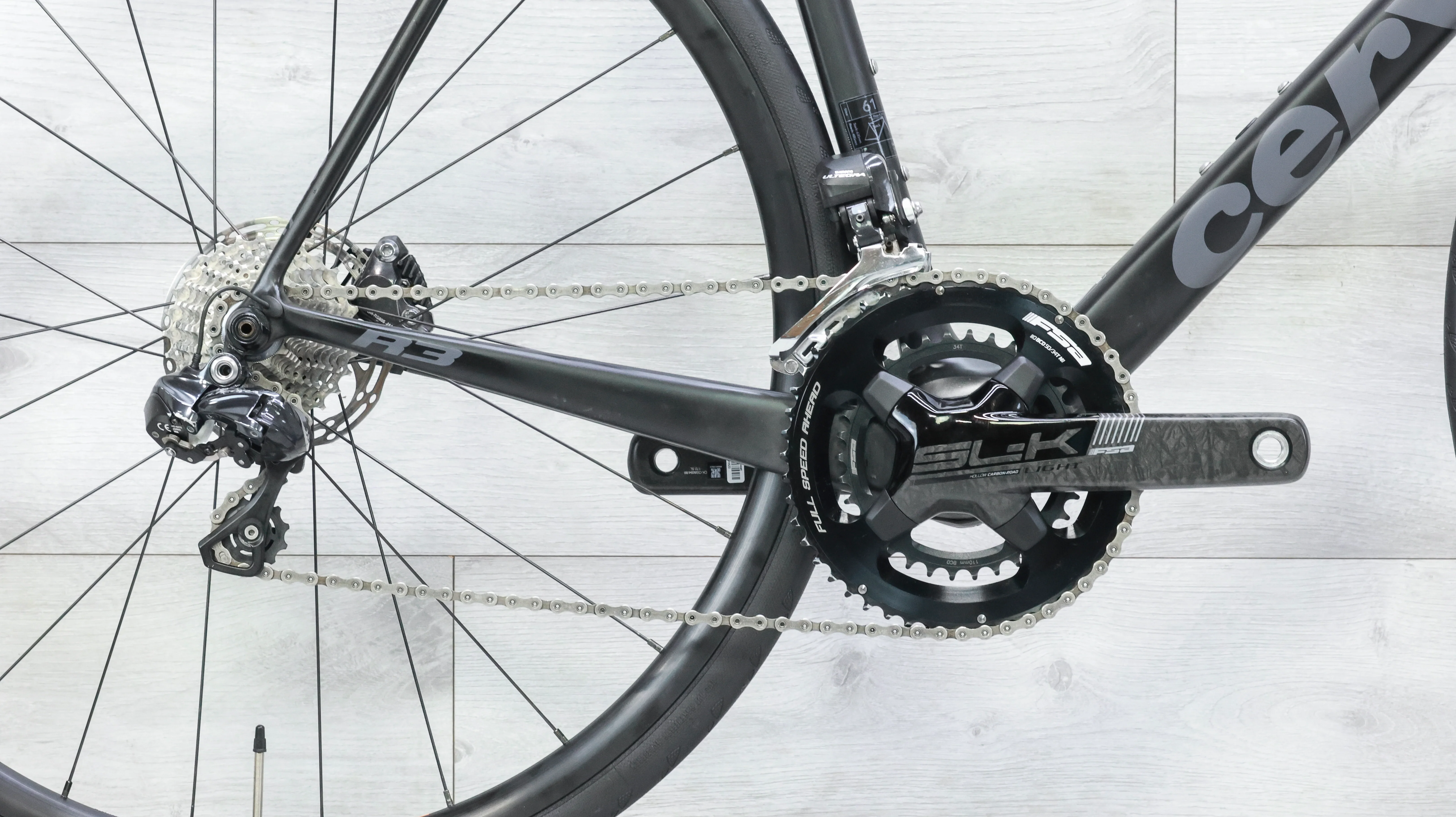 Cervelo R3 Disc Ultegra Di2 Road Bike - 2017, 61cm - Image 5