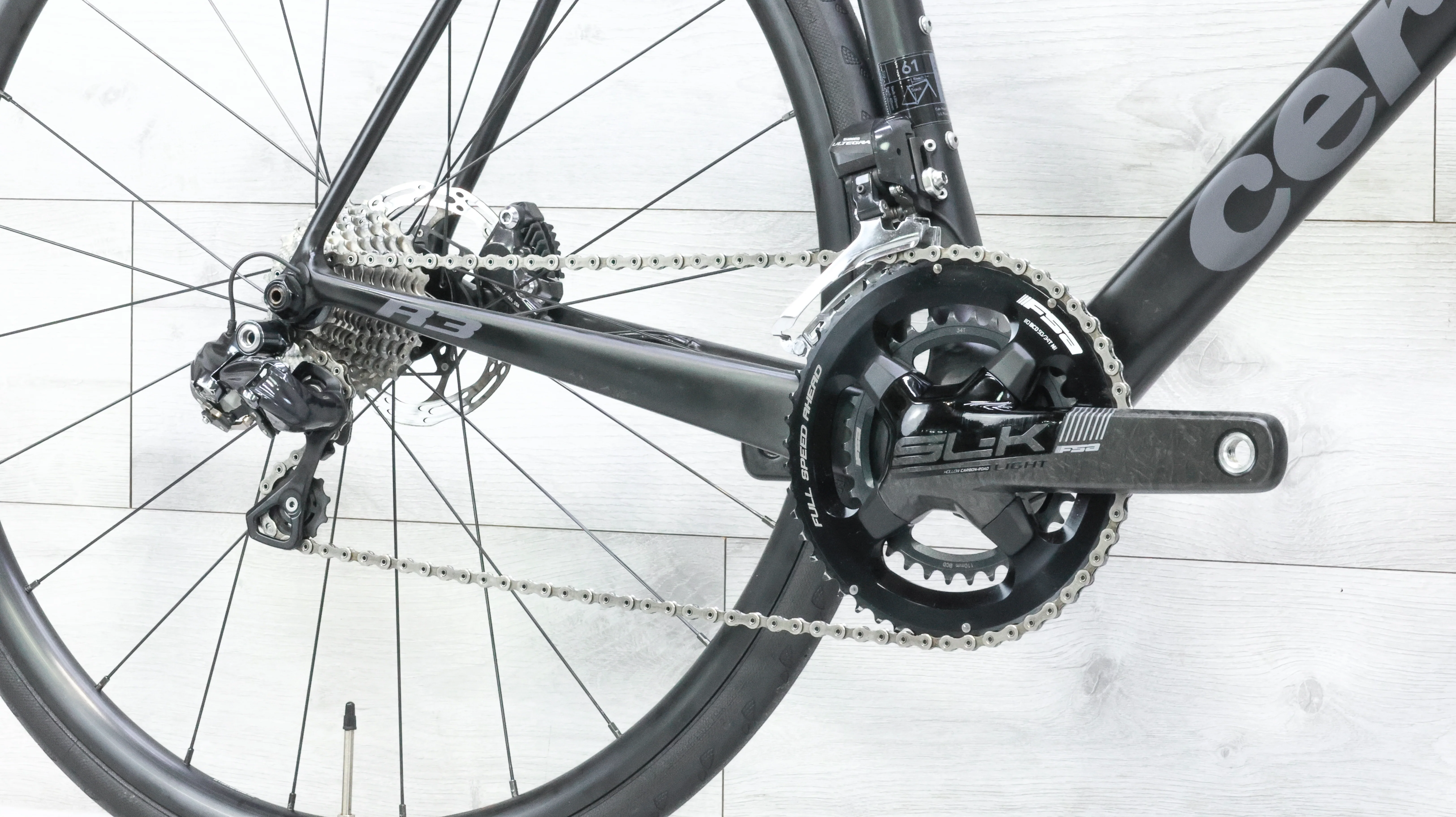 Cervelo R3 Disc Ultegra Di2 Road Bike - 2017, 61cm - Image 6