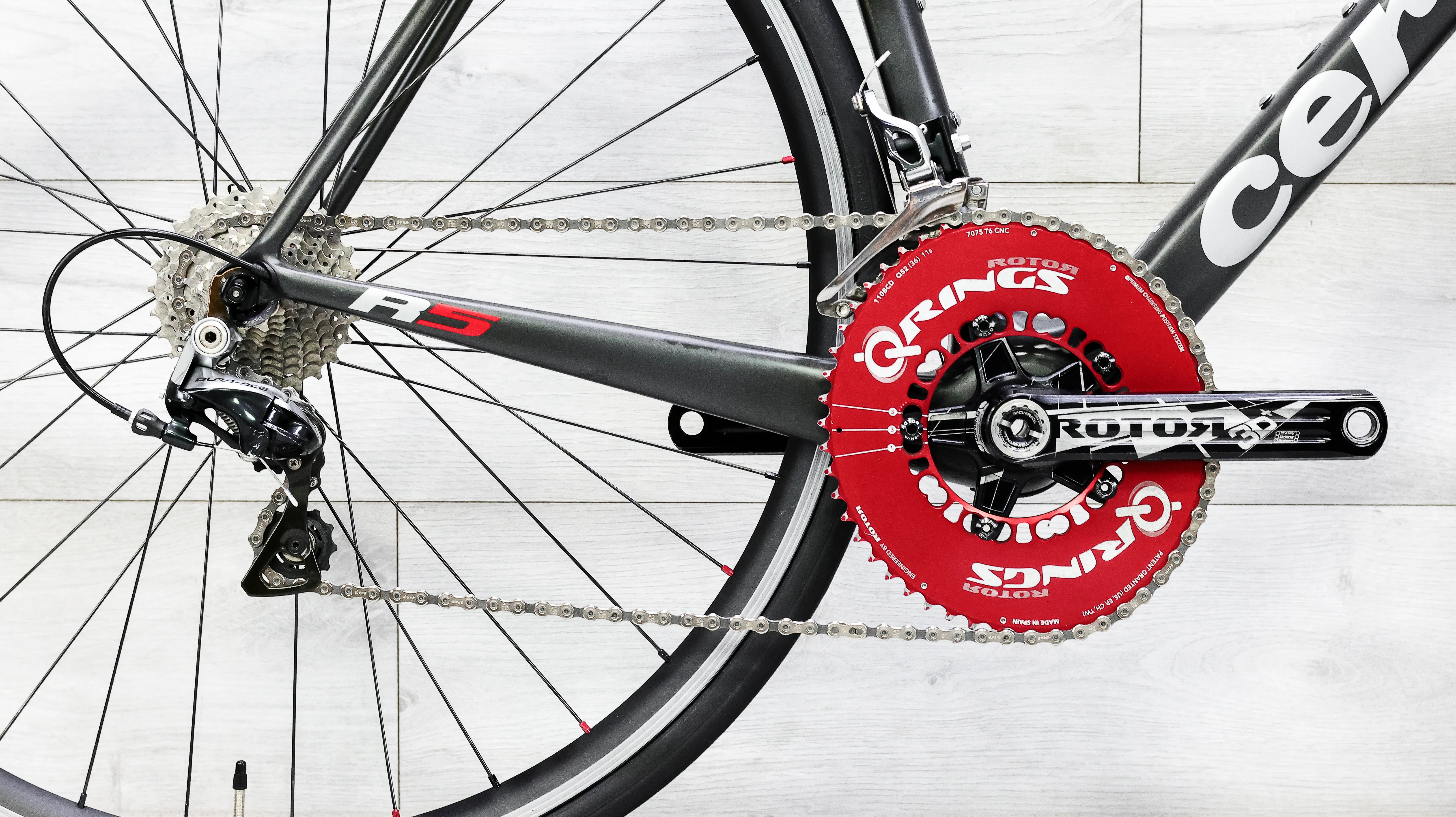 Cervelo R5 Dura-Ace Road Bike - 2014, 56cm - Image 5