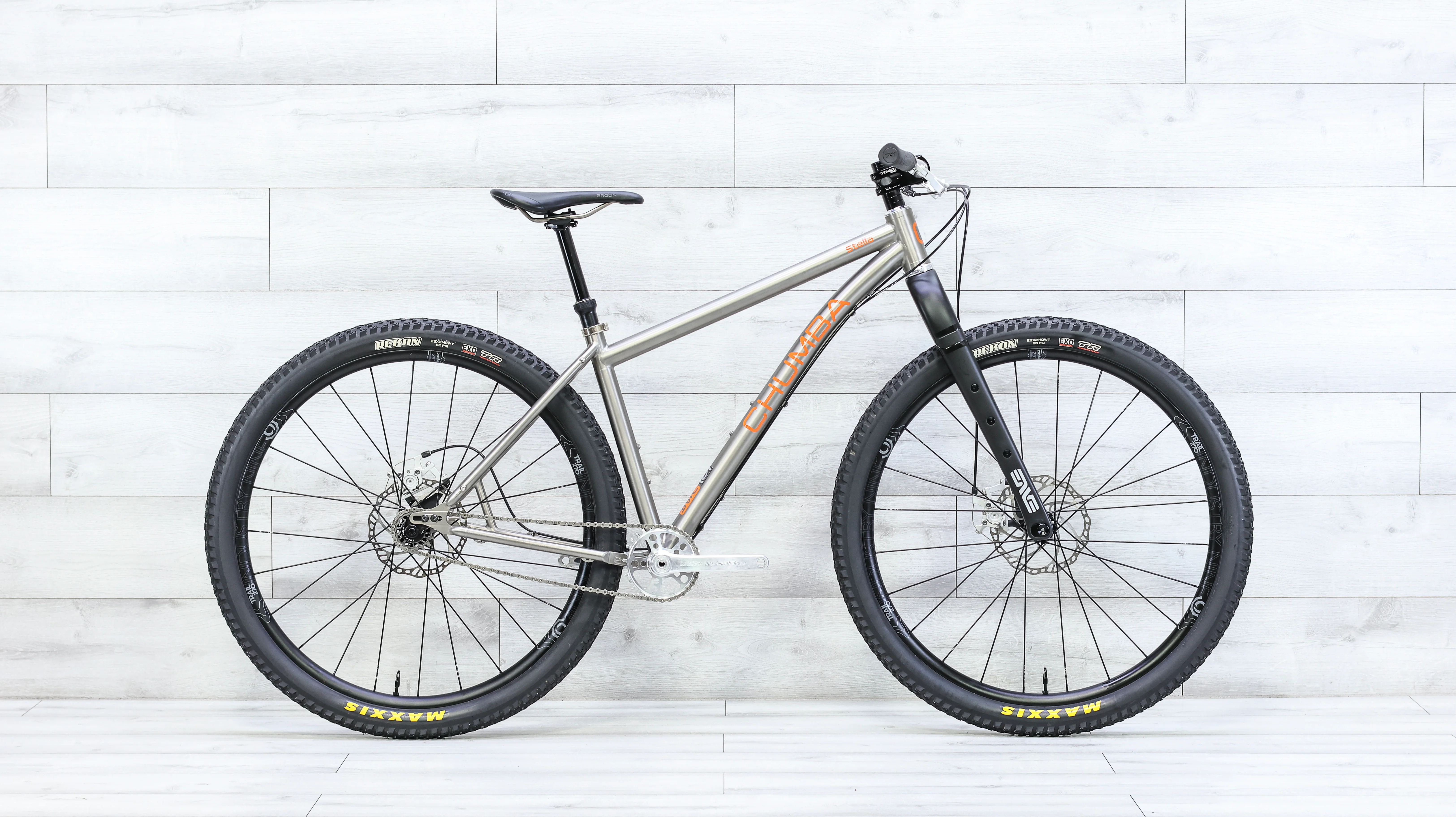 Chumba Stella Titanium Single Speed Mountain Bike - 2021, Medium