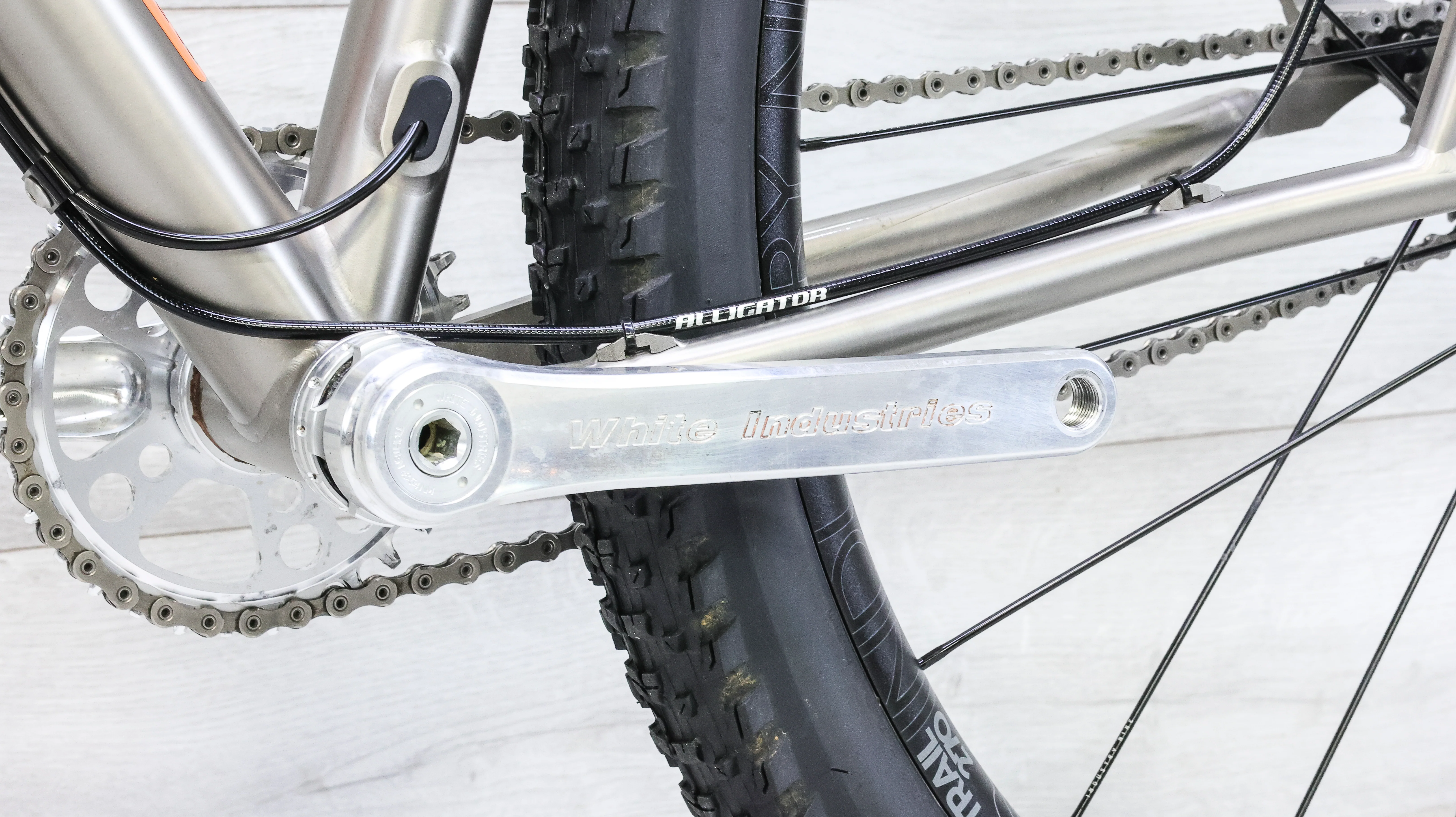 Chumba Stella Titanium Single Speed Mountain Bike - 2021, Medium - Image 7