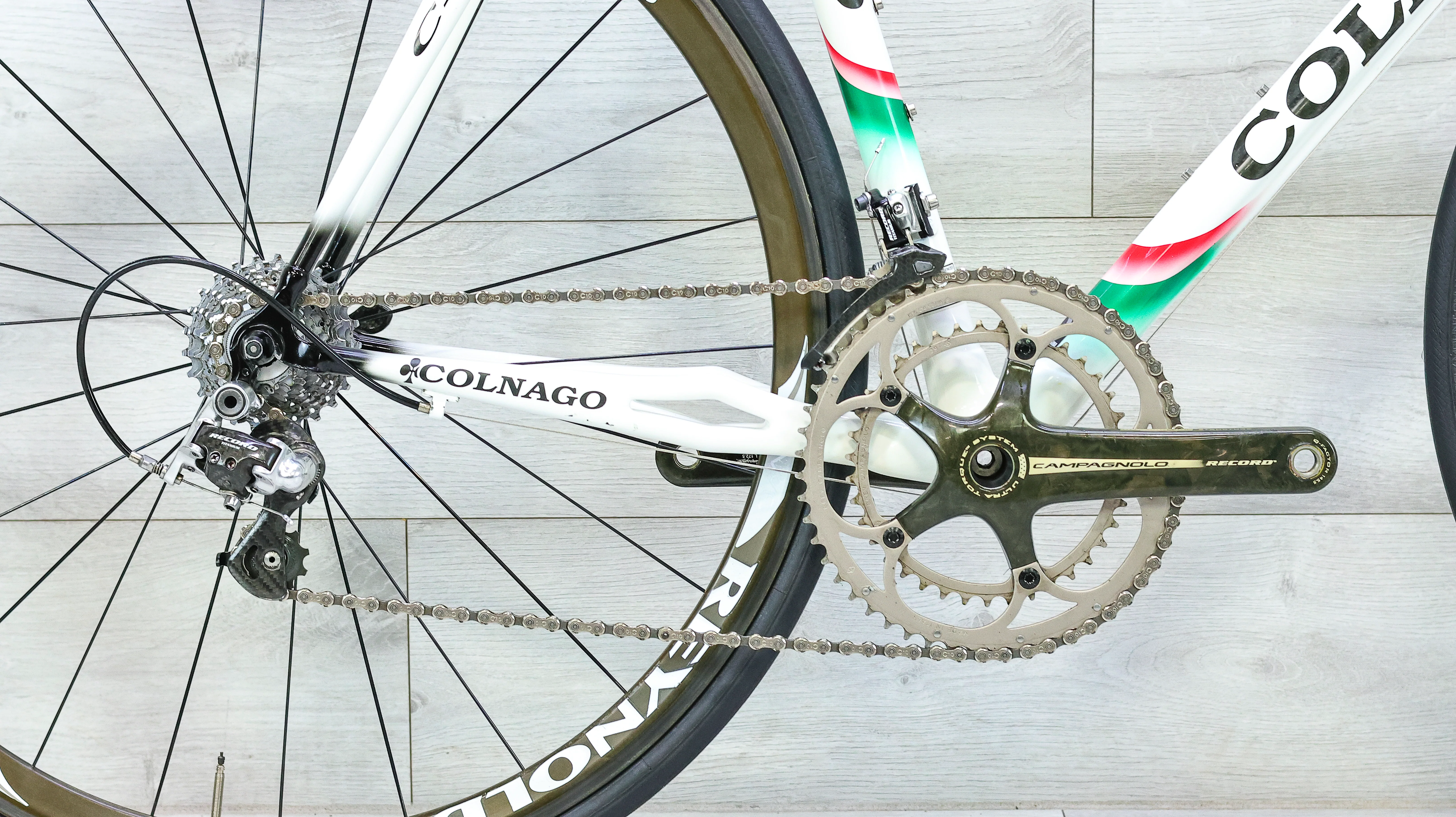 Colnago C-50 Campagnolo Record Road Bike - 2010, 56cm - Image 9