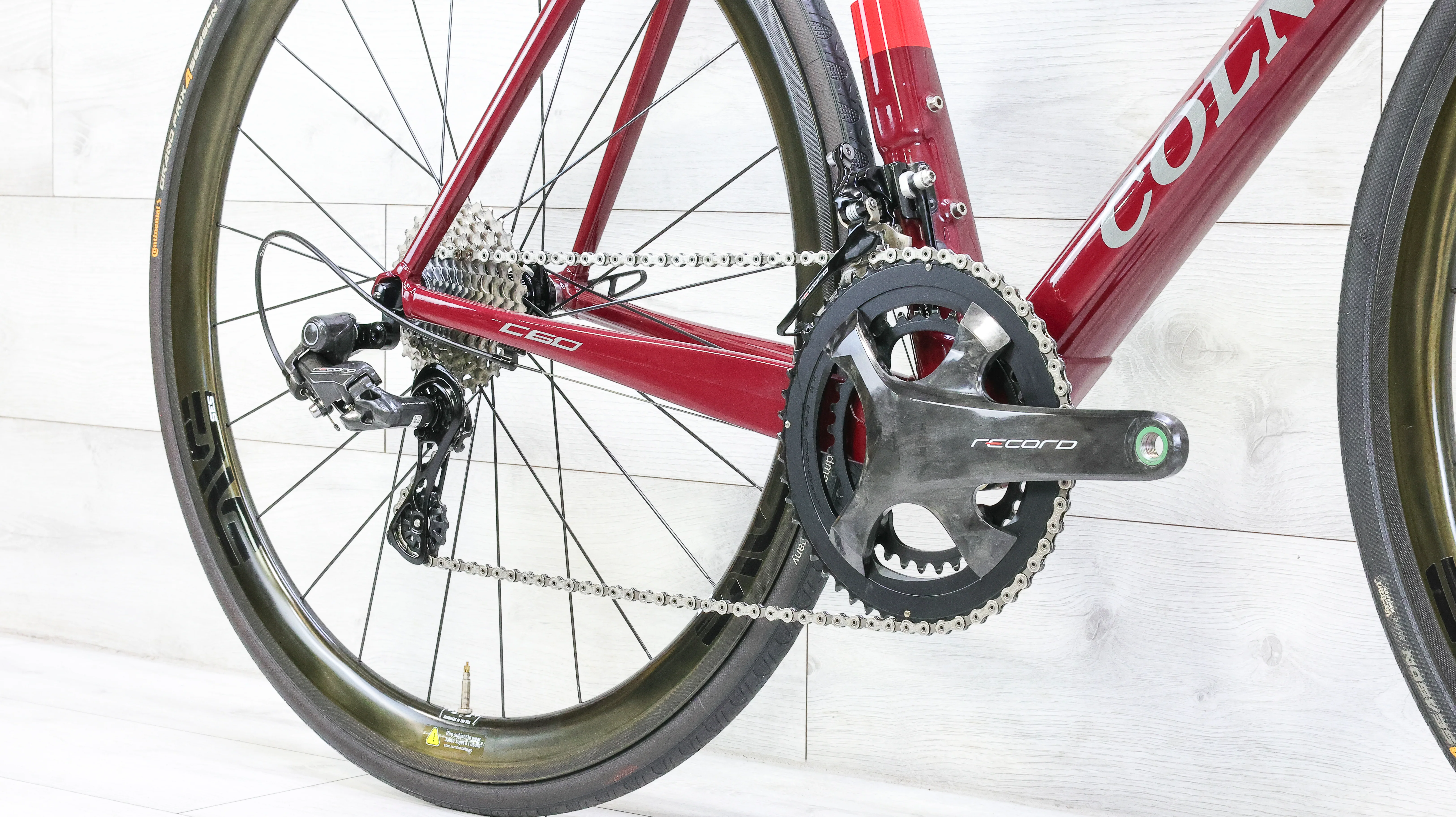 Colnago C60 Campagnolo Record Road Bike - 2018, 54h - Image 6