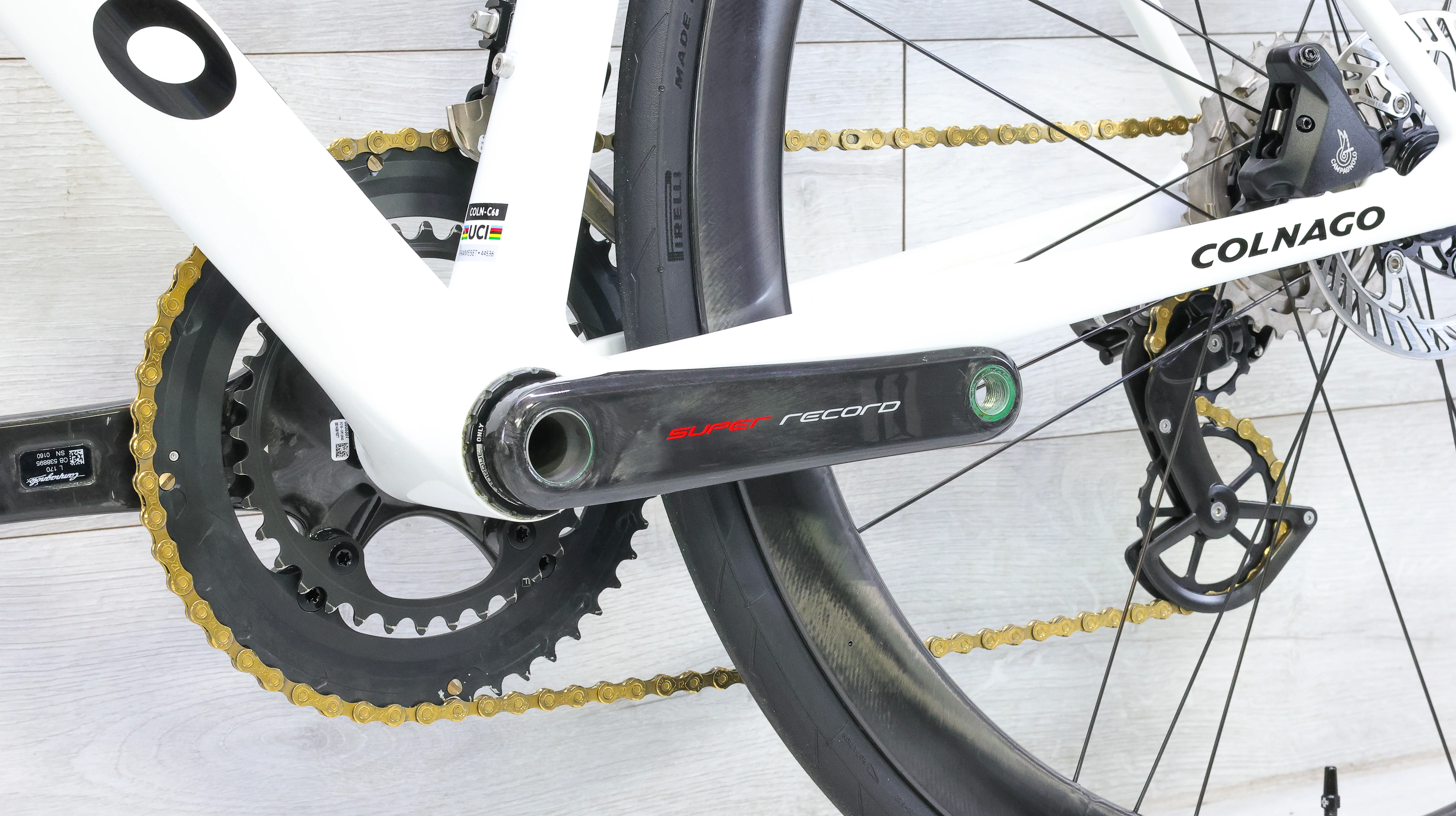 Colnago C68 Disc Campagnolo Super Record EPS Road Bike - 2023, 48.5cm - Image 7
