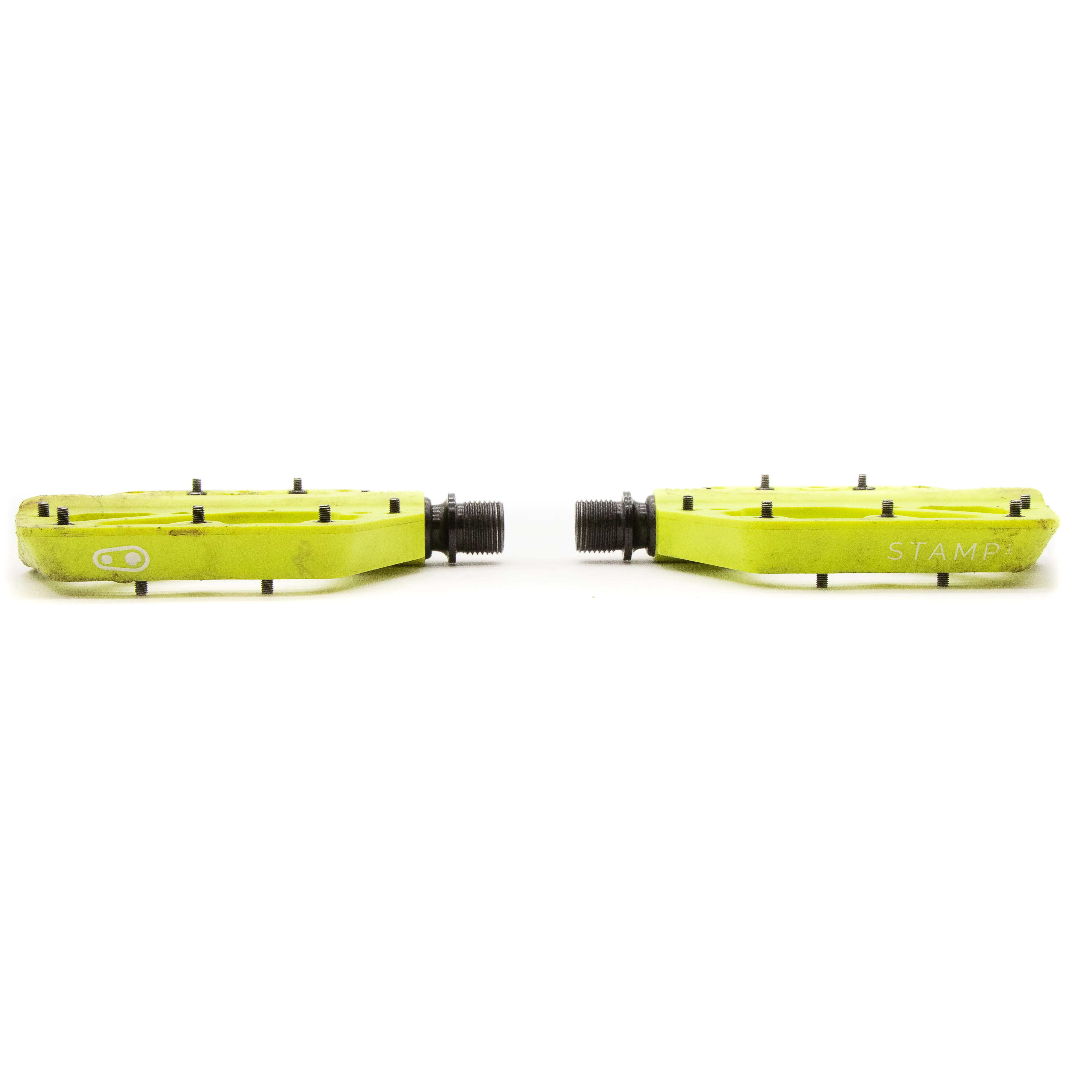 Crank Brothers Stamp 1 Flat Platform Pedals Citron Small 325g - Image 3
