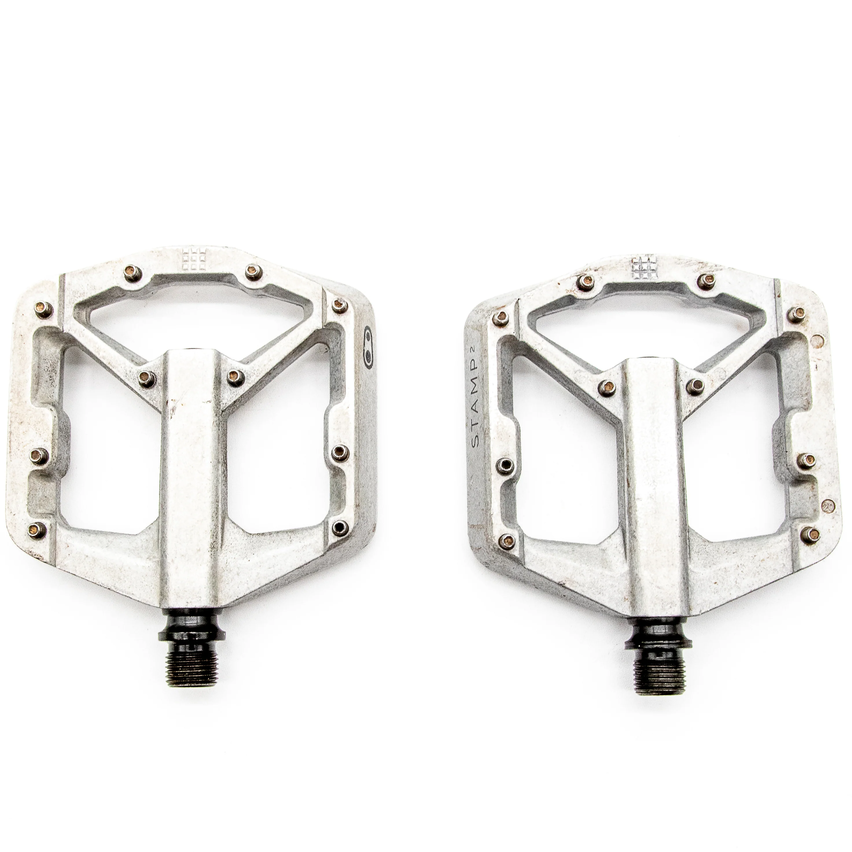 Crank Brothers Stamp 2 Small Raw MTB Pedals 447g - Image 6