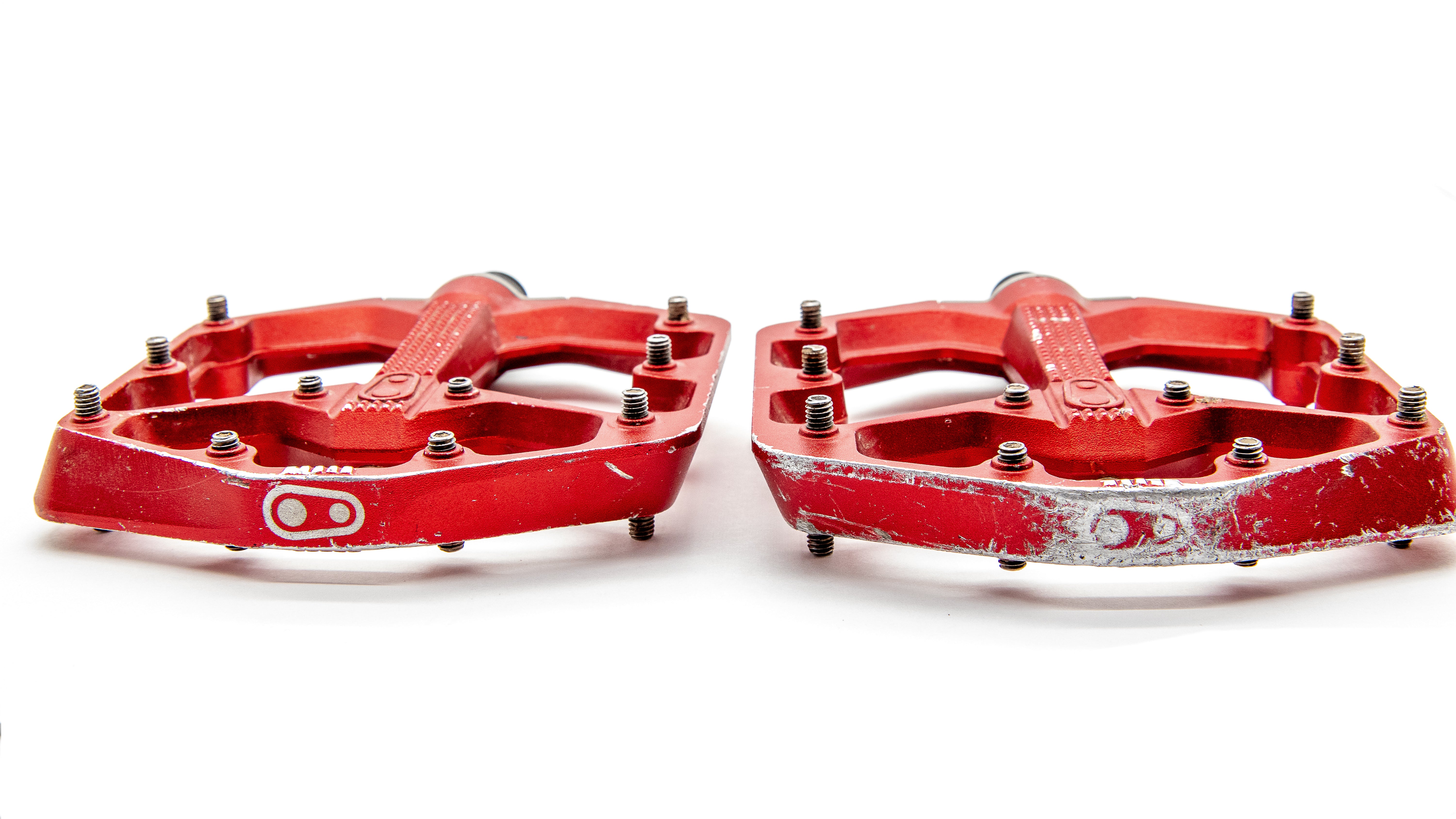 Crank Brothers Stamp 7 Small Red MTB Pedals 348g - Image 3