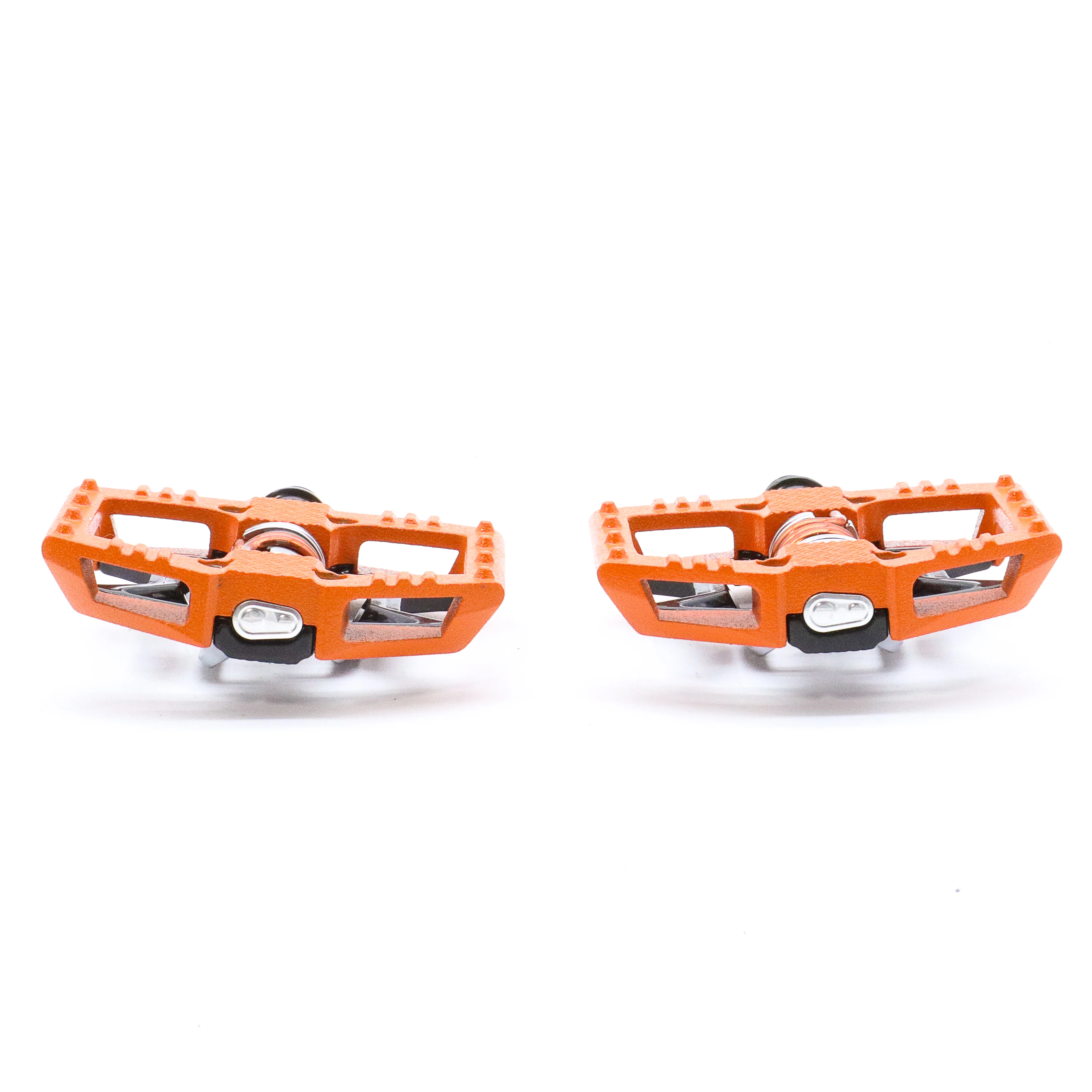 Crankbrothers Double Shot 2 Platform/Clipless Hybrid MTB Pedals - 406g, Orange - Image 5