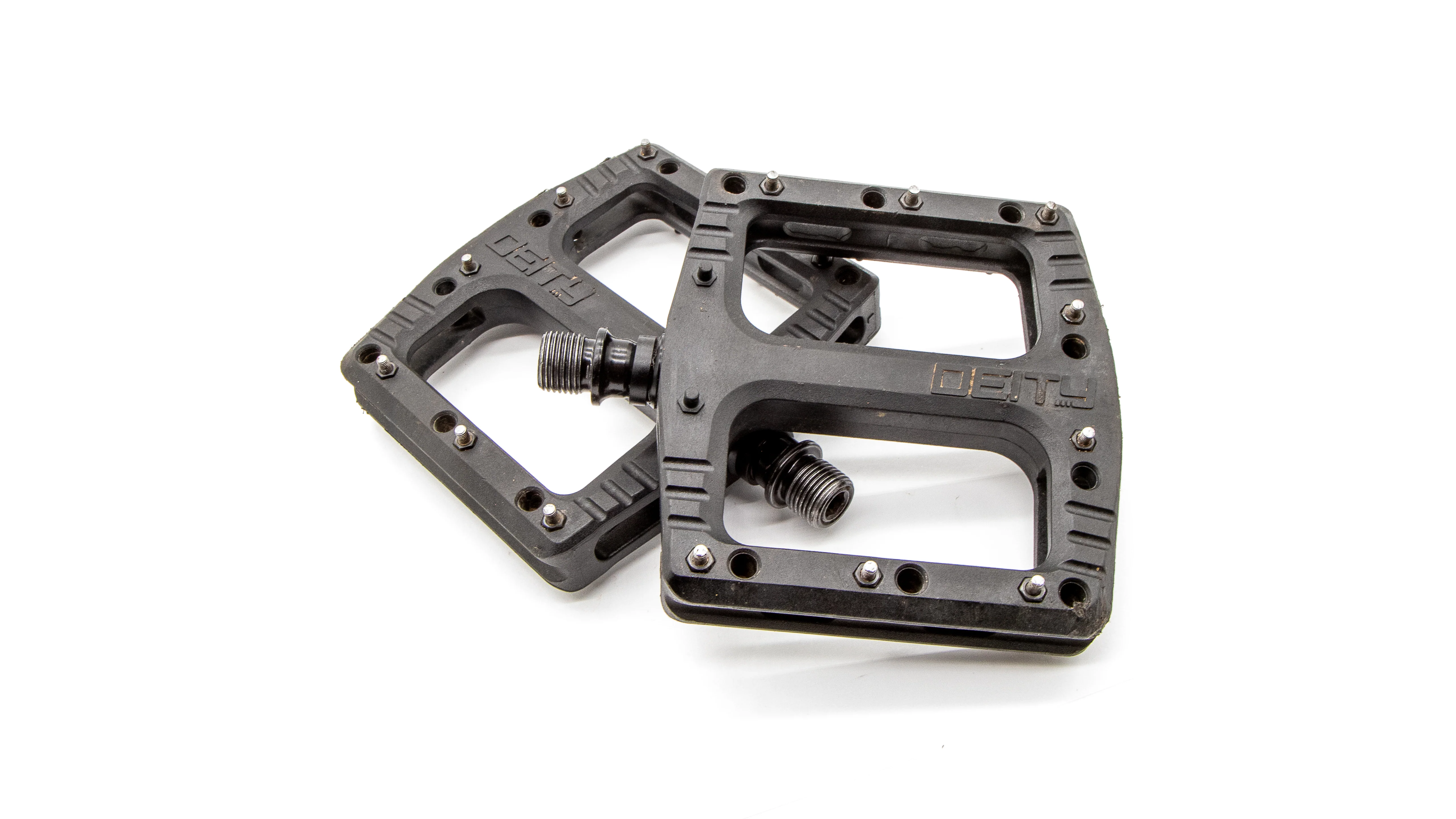 Deity Deftrap Black Flat Pedals 398g - Image 2