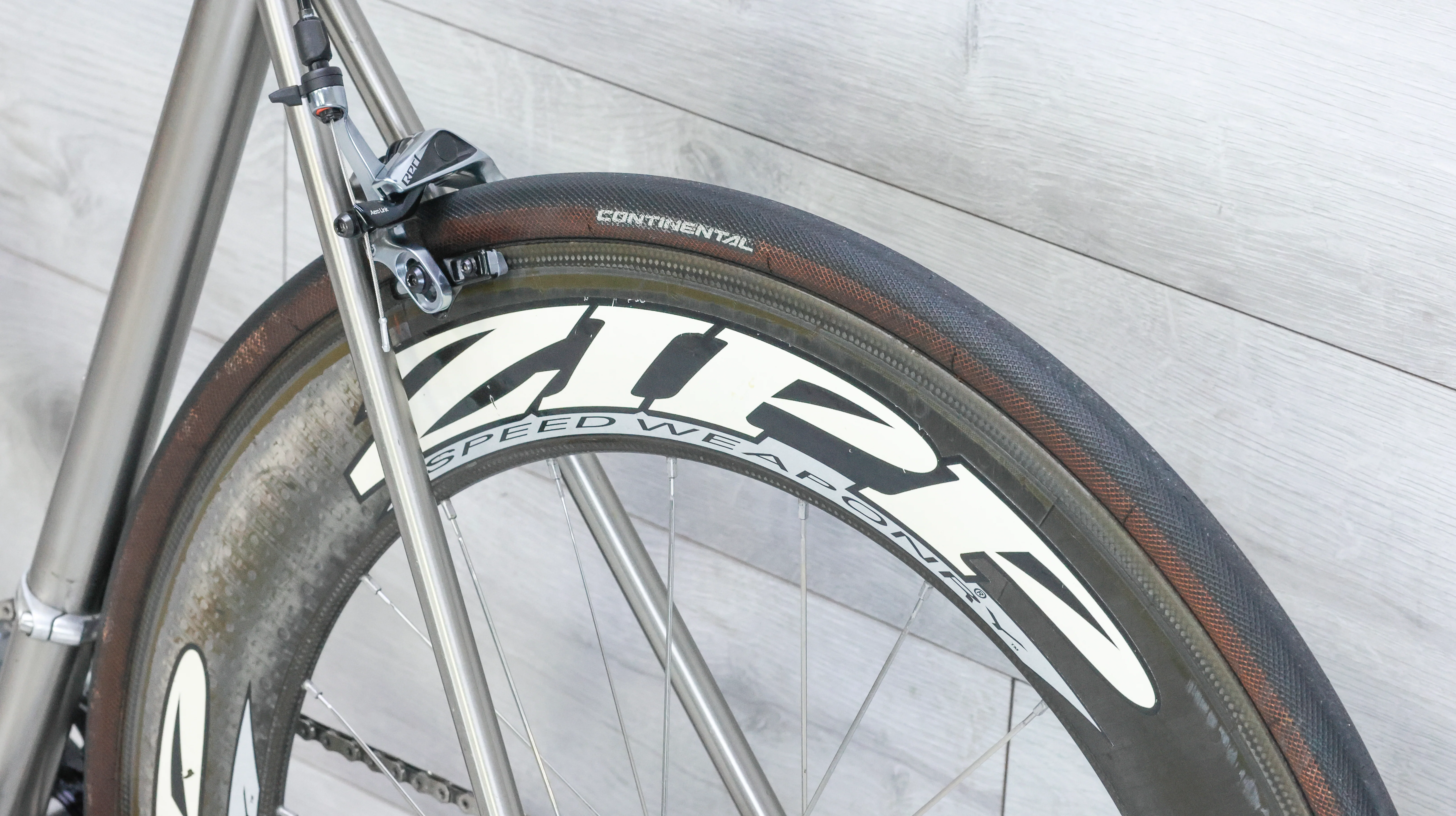 Douglas Racing Titanium Red eTap Road Bike - 2014, 54cm - Image 20