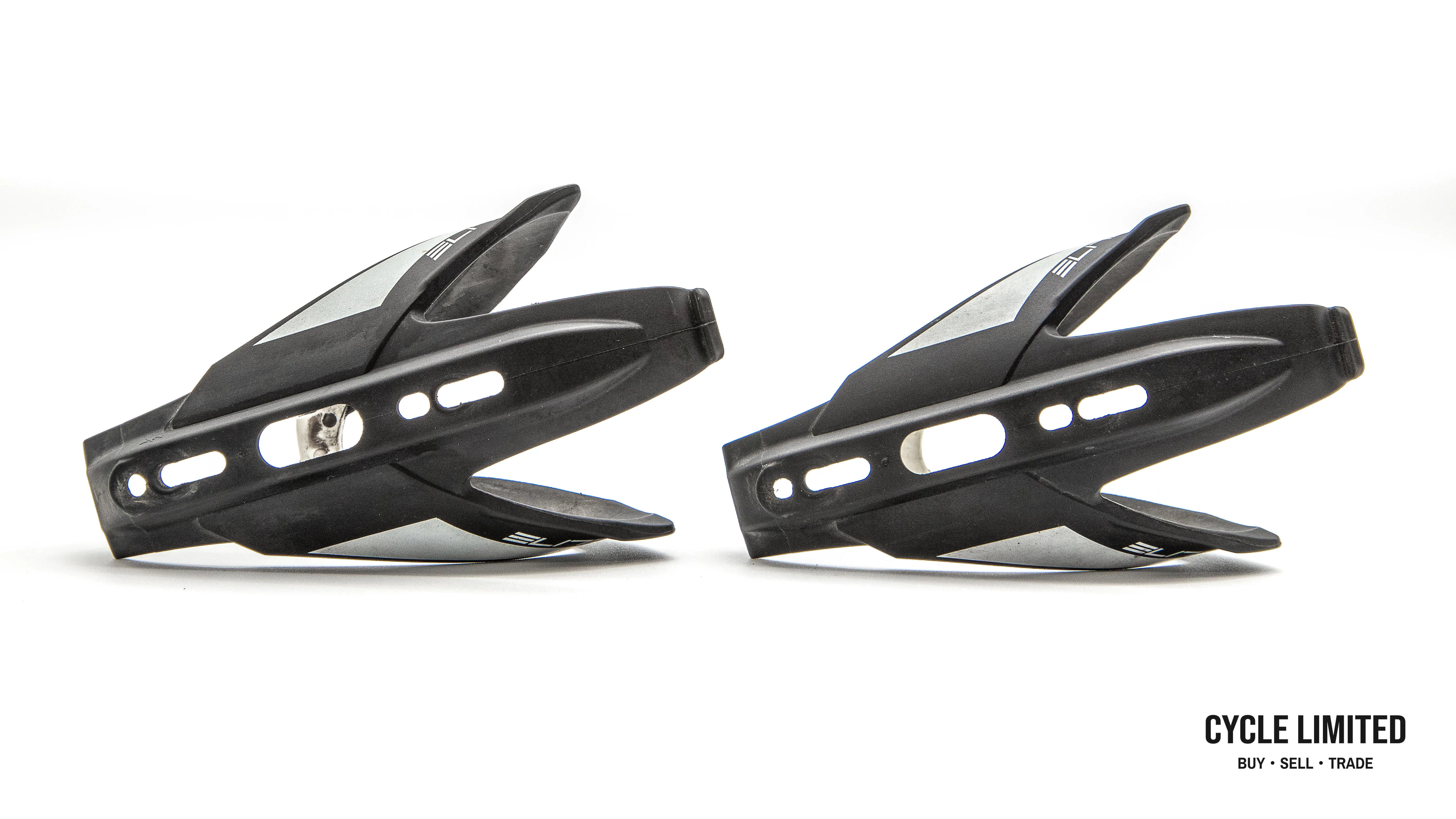 Elite Custom Race Black Matte Bottle Cages Pair 82g - Image 2
