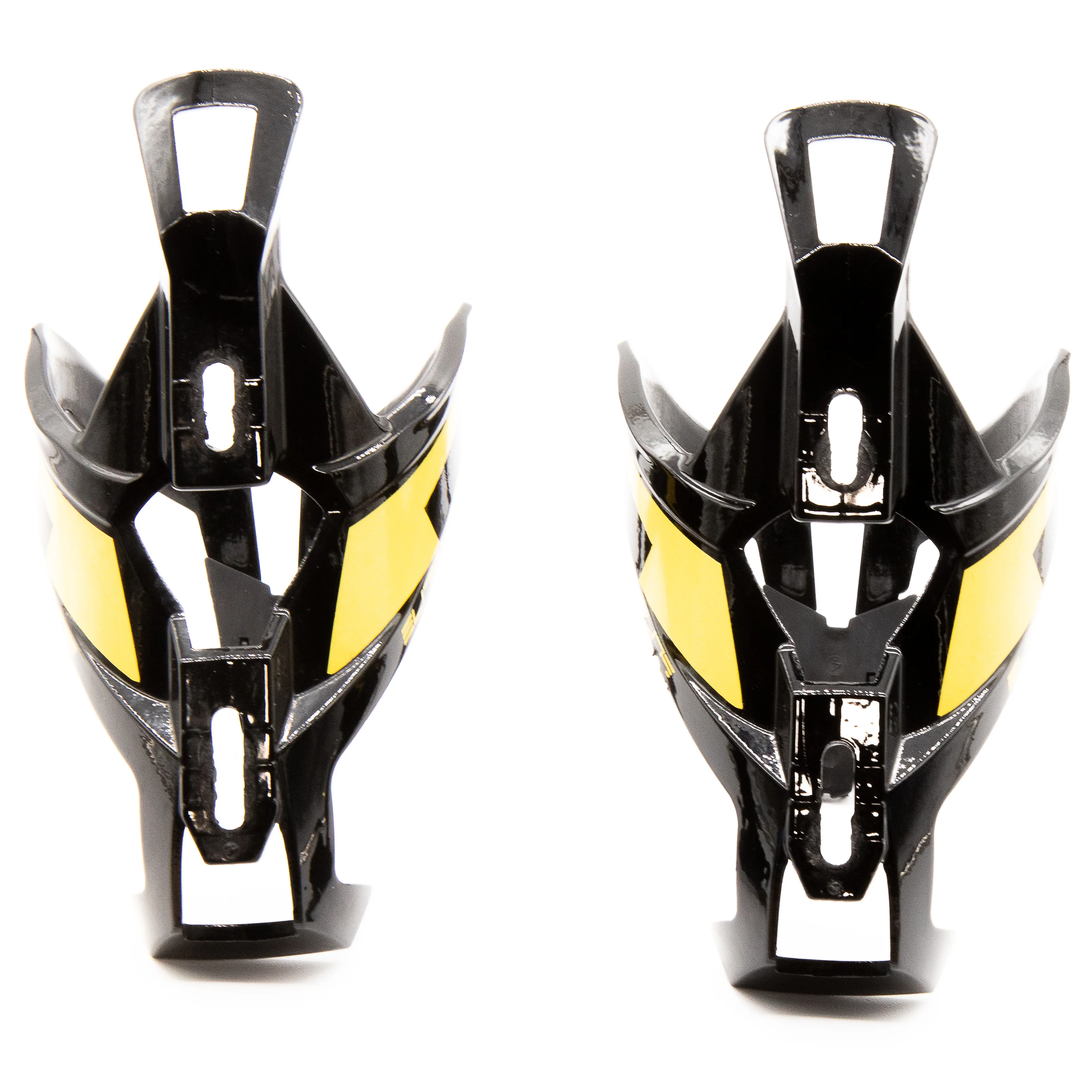 Elite Custom Race Plus Yellow/Black Bottle Cages Pair 81g - Image 3