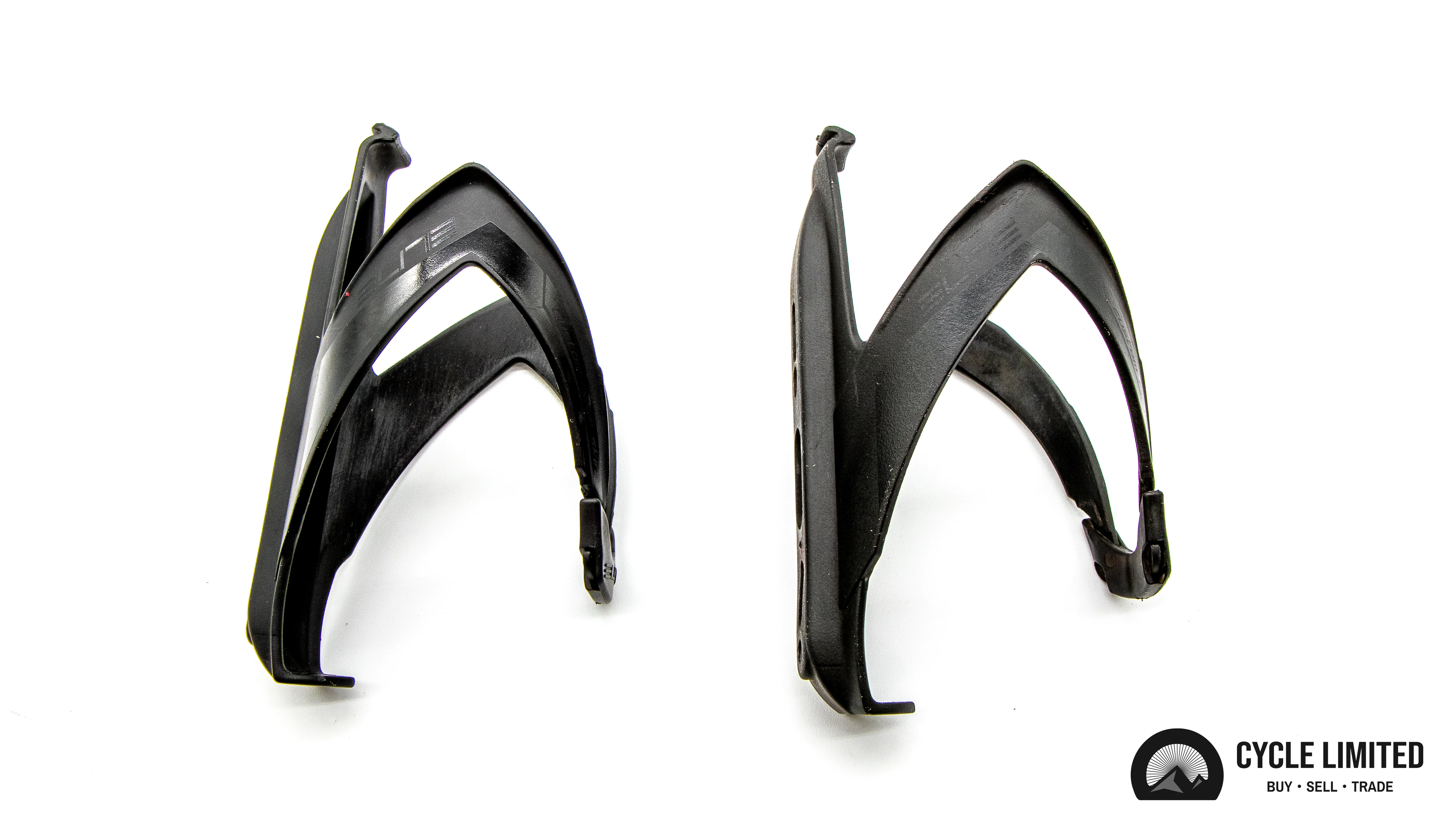 Elite Custom Skin Black Soft Touch Black Bottle Cages Pair 86g - Image 3
