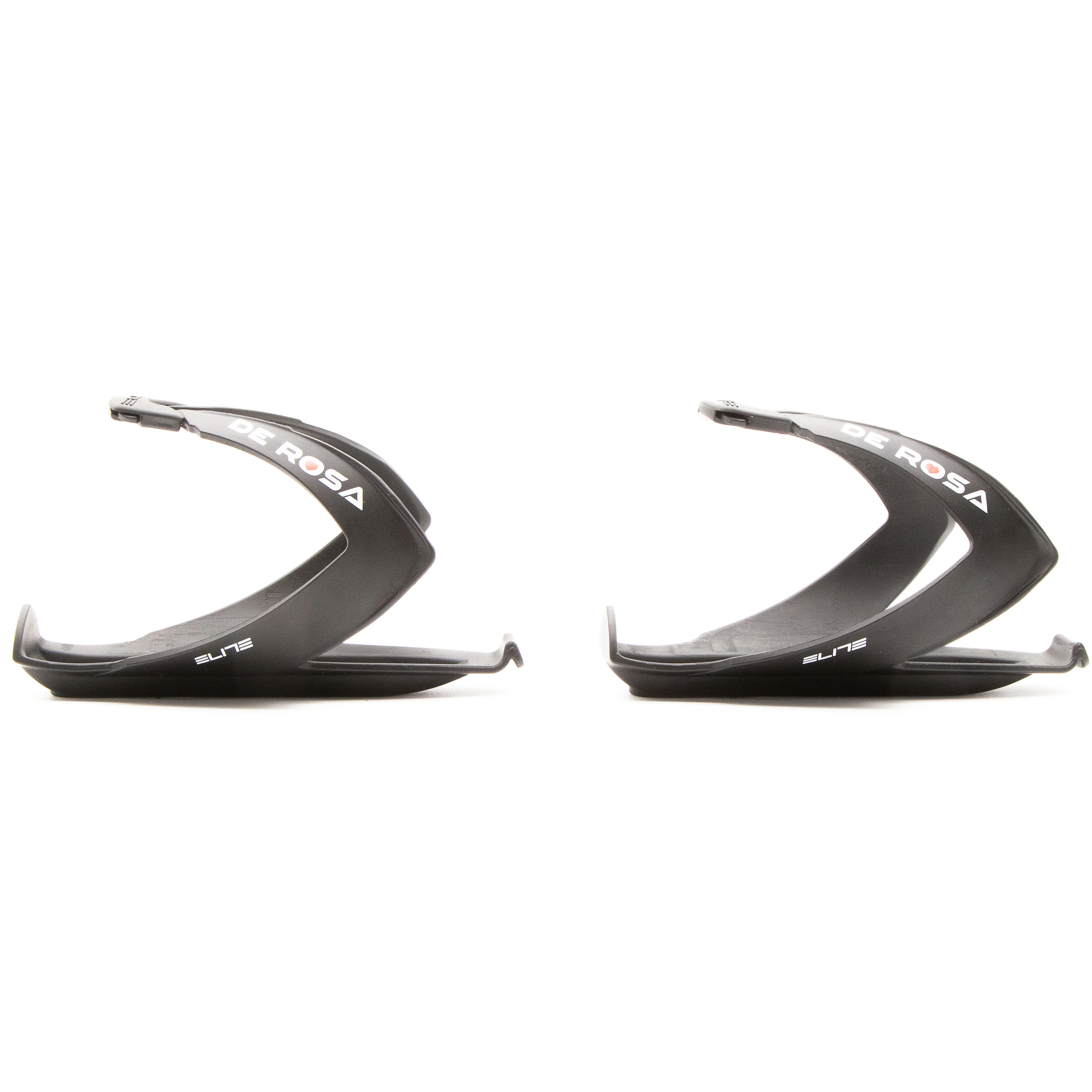 Elite De Rosa Bottle Cages Matte Black Pair 83g - Image 2