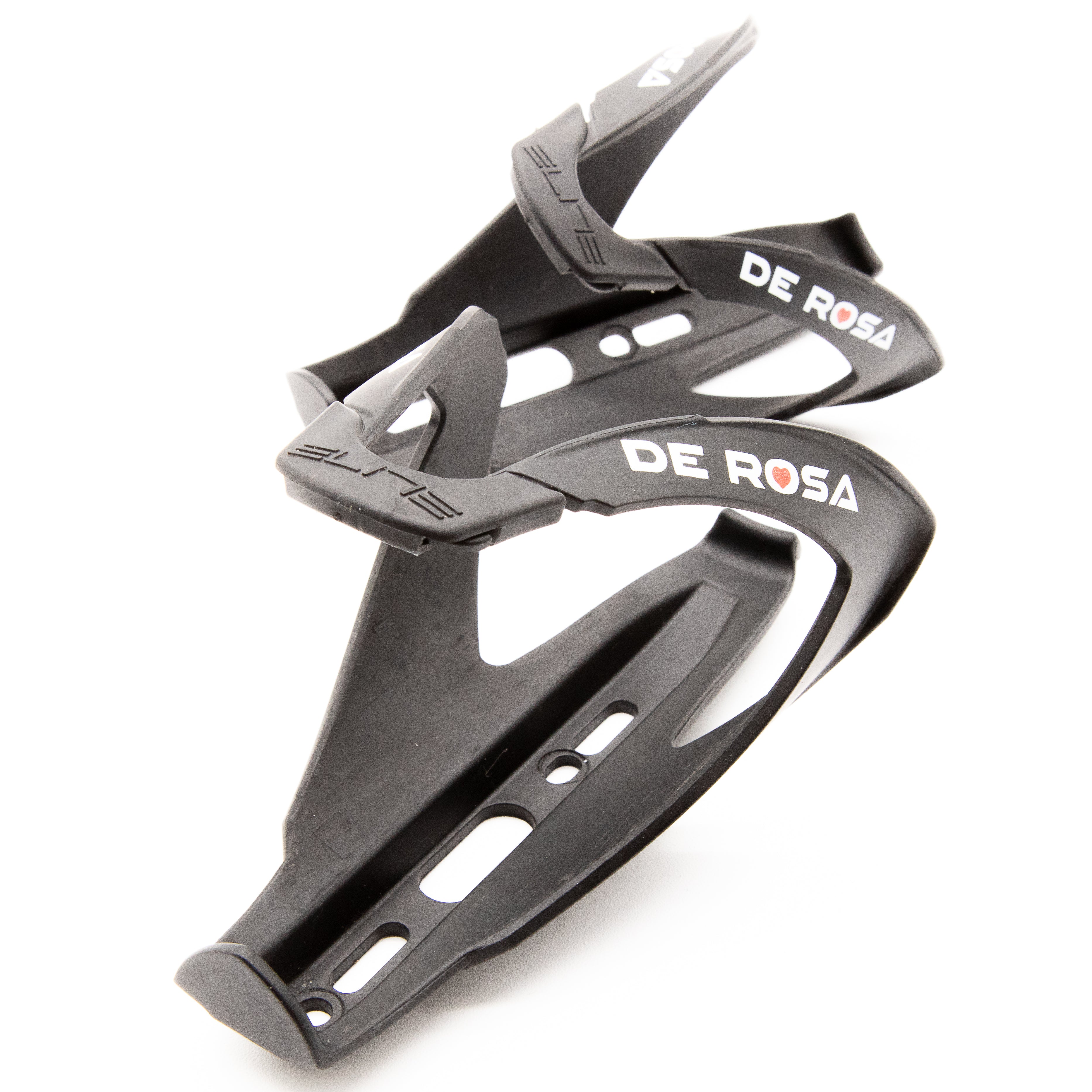 Elite De Rosa Bottle Cages Matte Black Pair 83g - Image 4