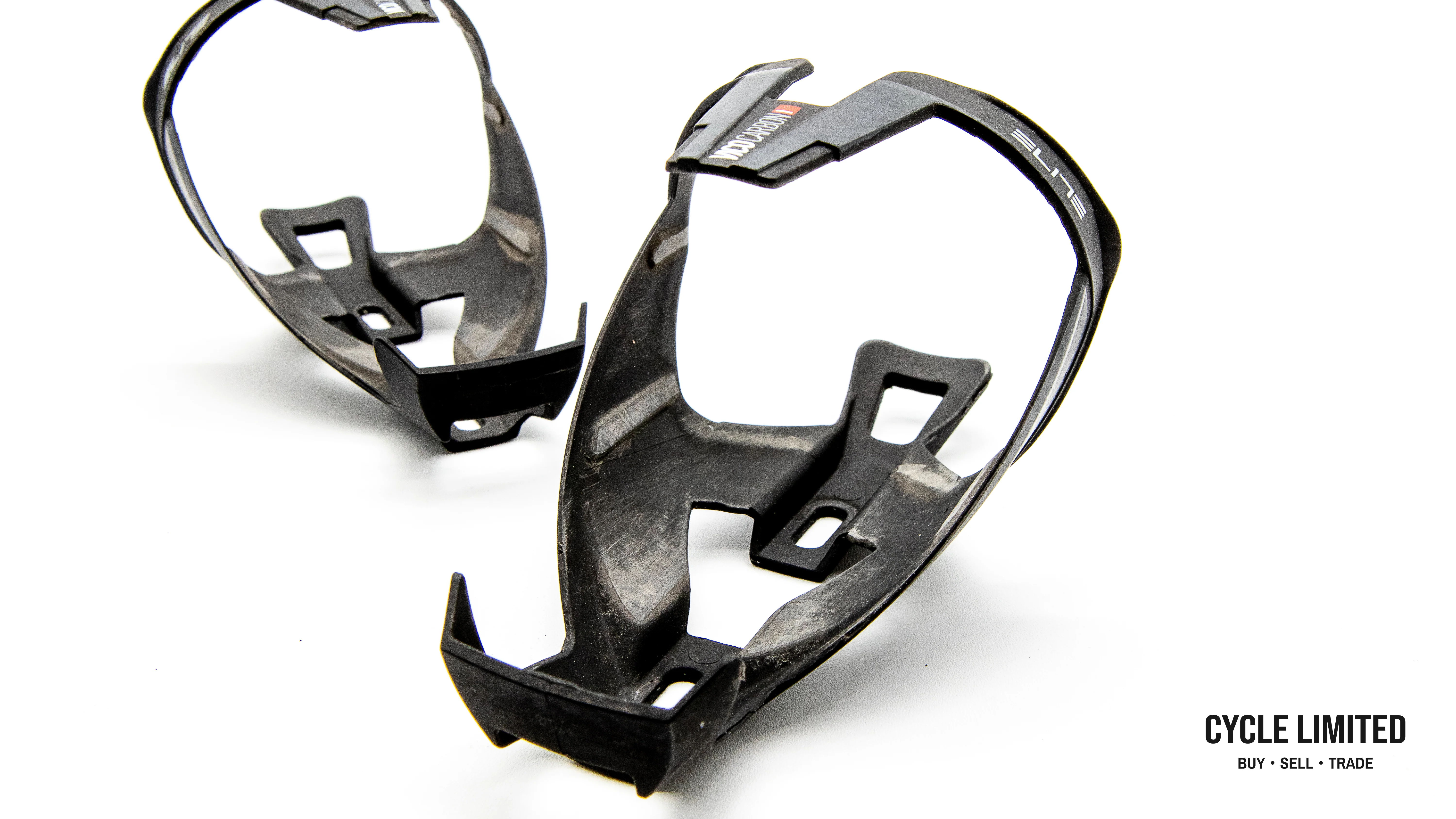 Elite Vico Carbon Bottle Cage Pair Matte Black 51g - Image 4