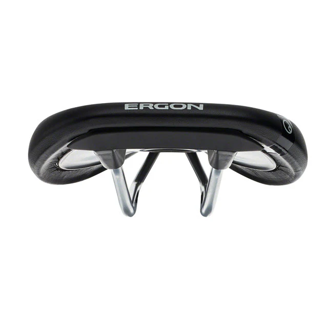 Ergon SM Saddle - Chromoly, Black, Women's - Image 3