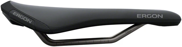 Ergon SMS Sport Saddle - TiNox XP, Black, Men's - Image 2