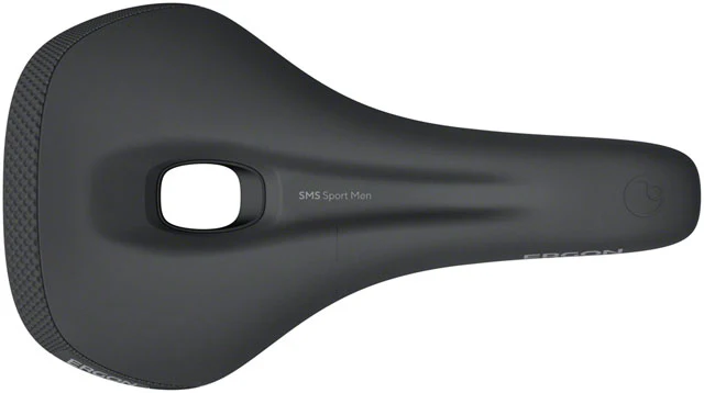 Ergon SMS Sport Saddle - TiNox XP, Black, Men's - Image 3