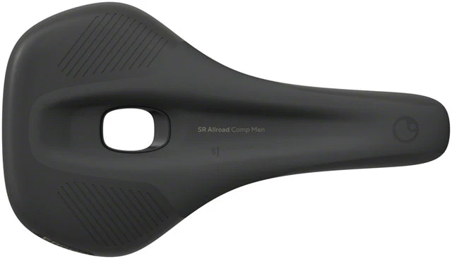 Ergon SR Allroad Comp Saddle - TiNox SL, Black, Men's - Image 3