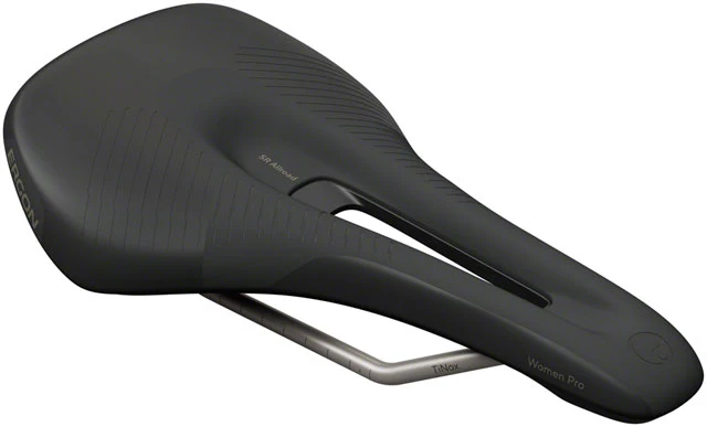 Ergon SR Allroad Pro Saddle - TiNox SL, Black, Women's