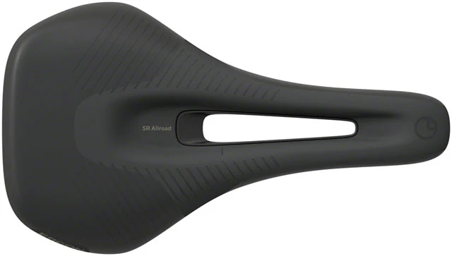 Ergon SR Allroad Pro Saddle - TiNox SL, Black, Women's - Image 3