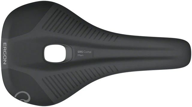 Ergon SRS Comp Saddle - TiNox XP, Black, Men's - Image 3