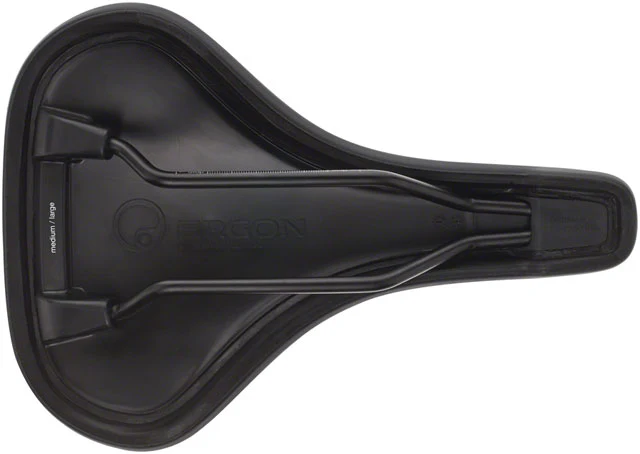 Ergon ST Gel Saddle - Chromoly, Black, Women's - Image 5