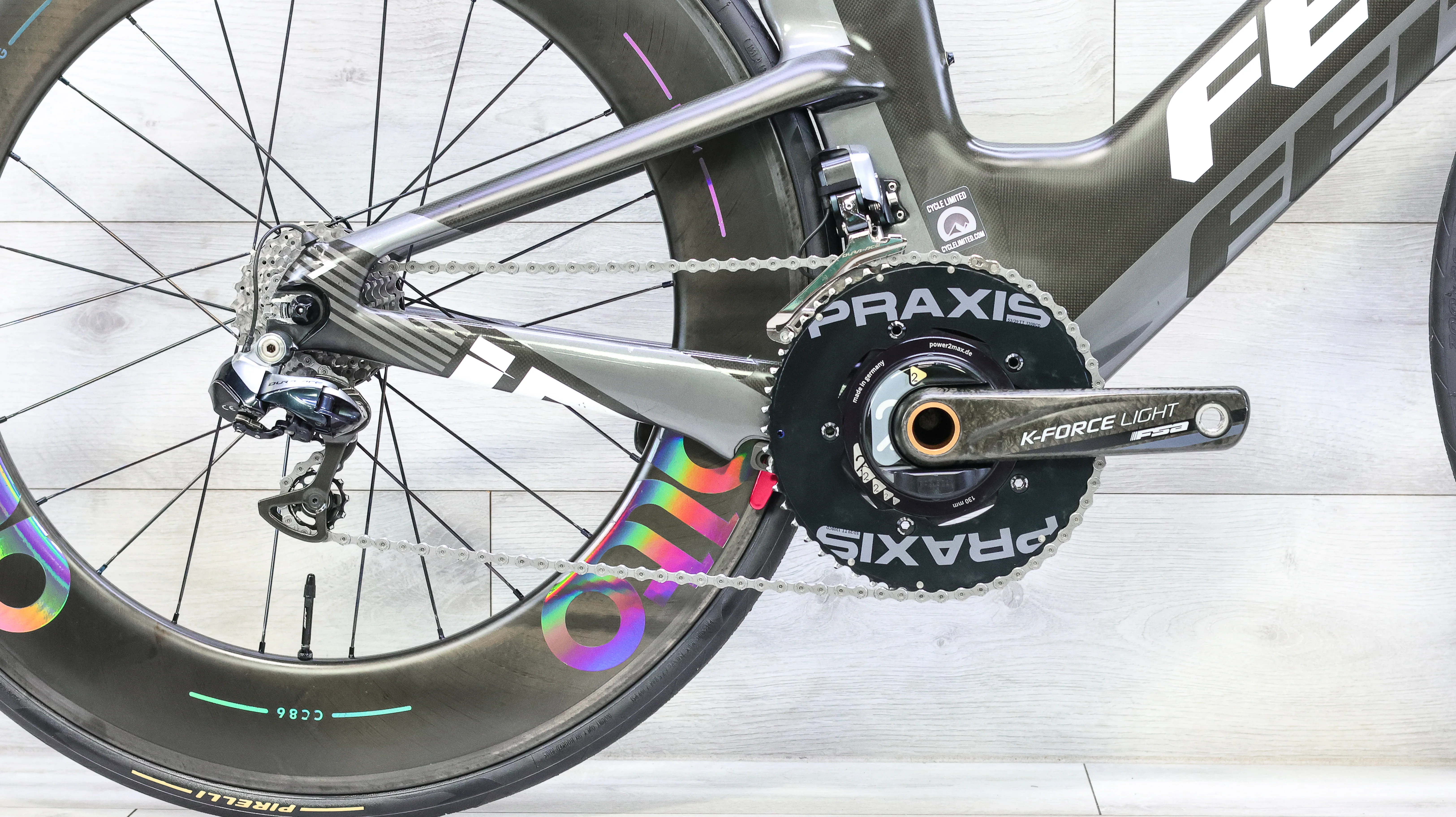 Felt IA1 Dura-Ace Di2 Triathlon Bike - 2017, 58cm - Image 5