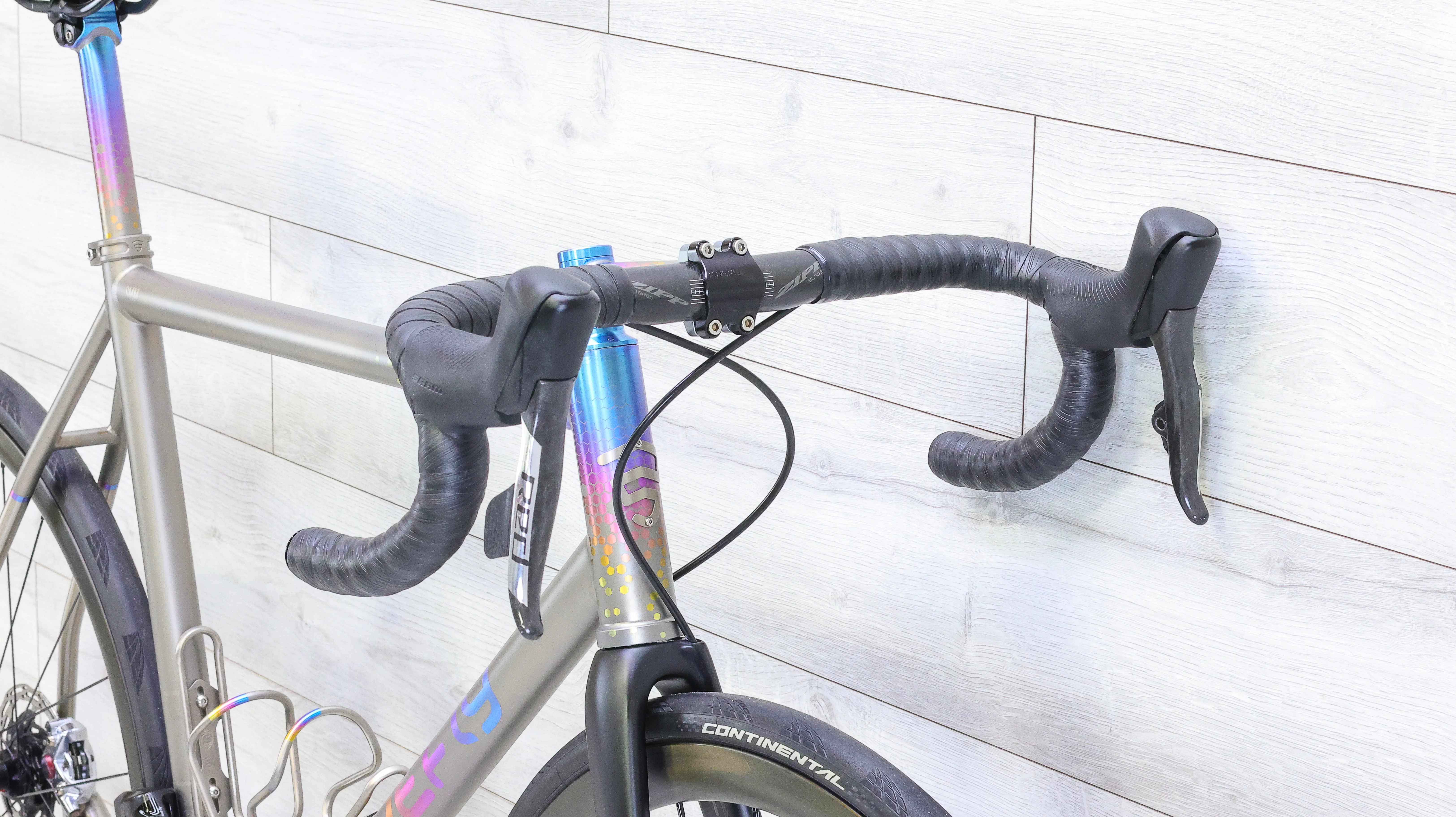 Firefly Titanium Road Red AXS Road Bike - 2020, Large - Image 10