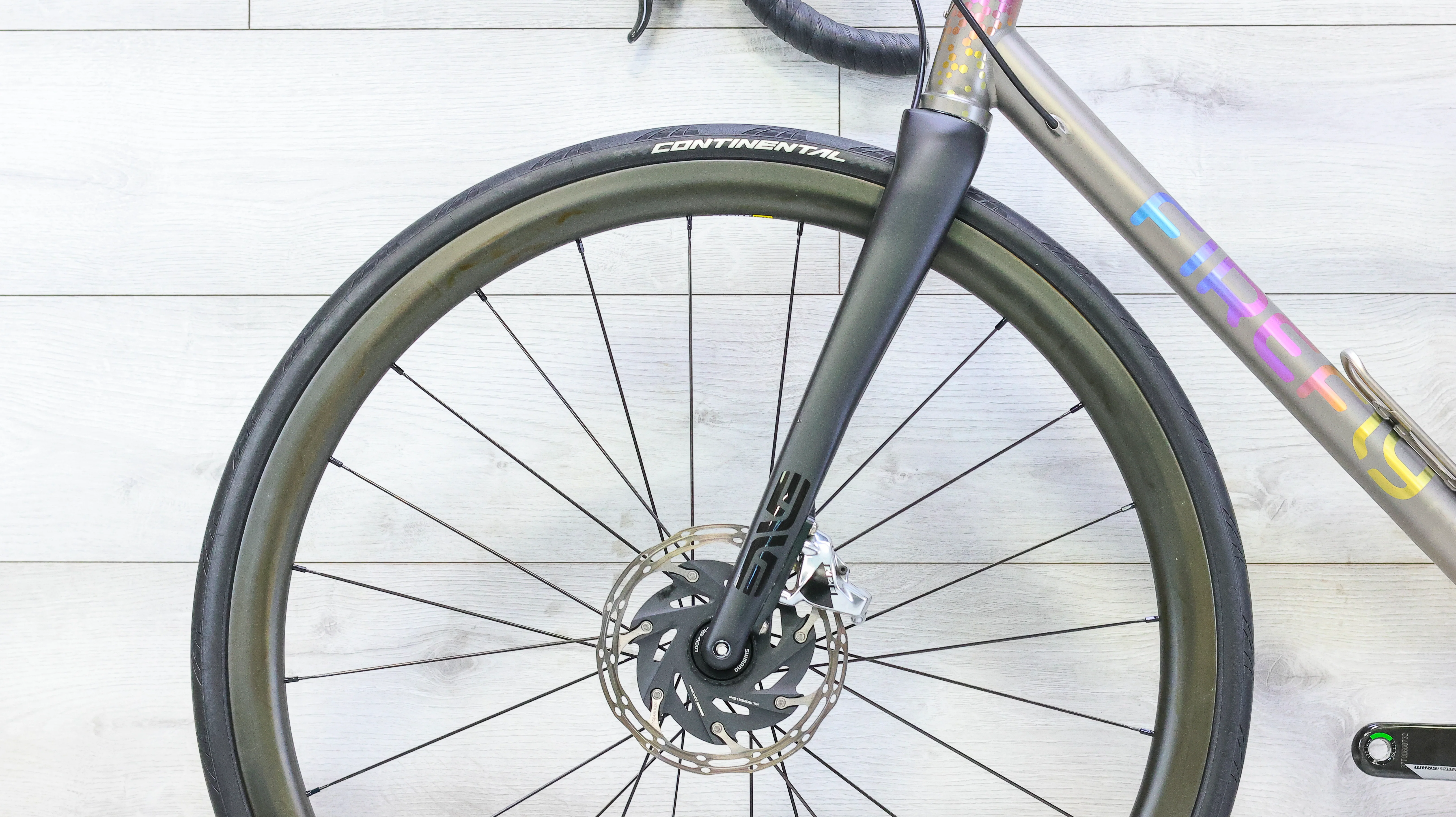 Firefly Titanium Road Red AXS Road Bike - 2020, Large - Image 14