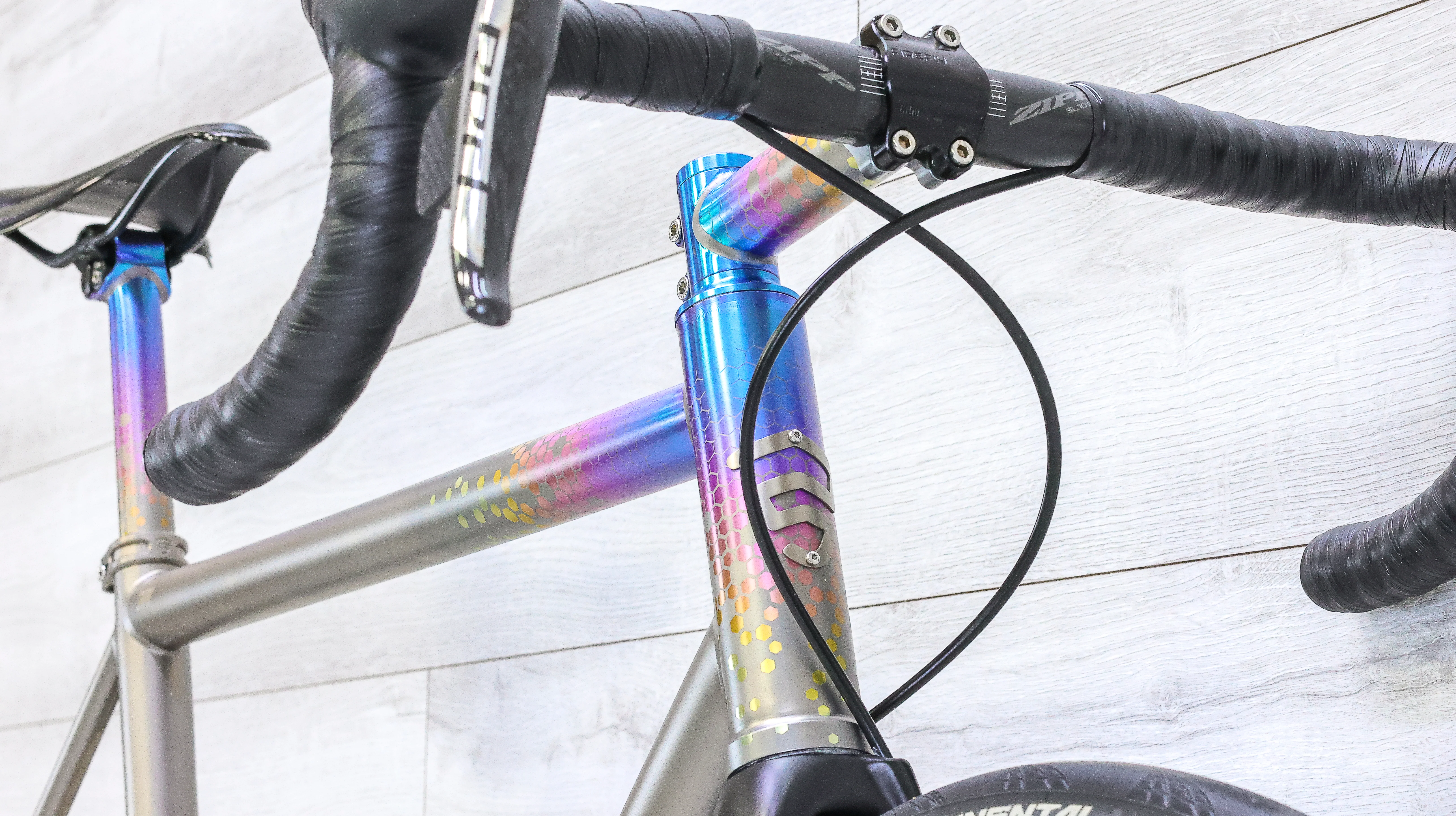Firefly Titanium Road Red AXS Road Bike - 2020, Large - Image 17