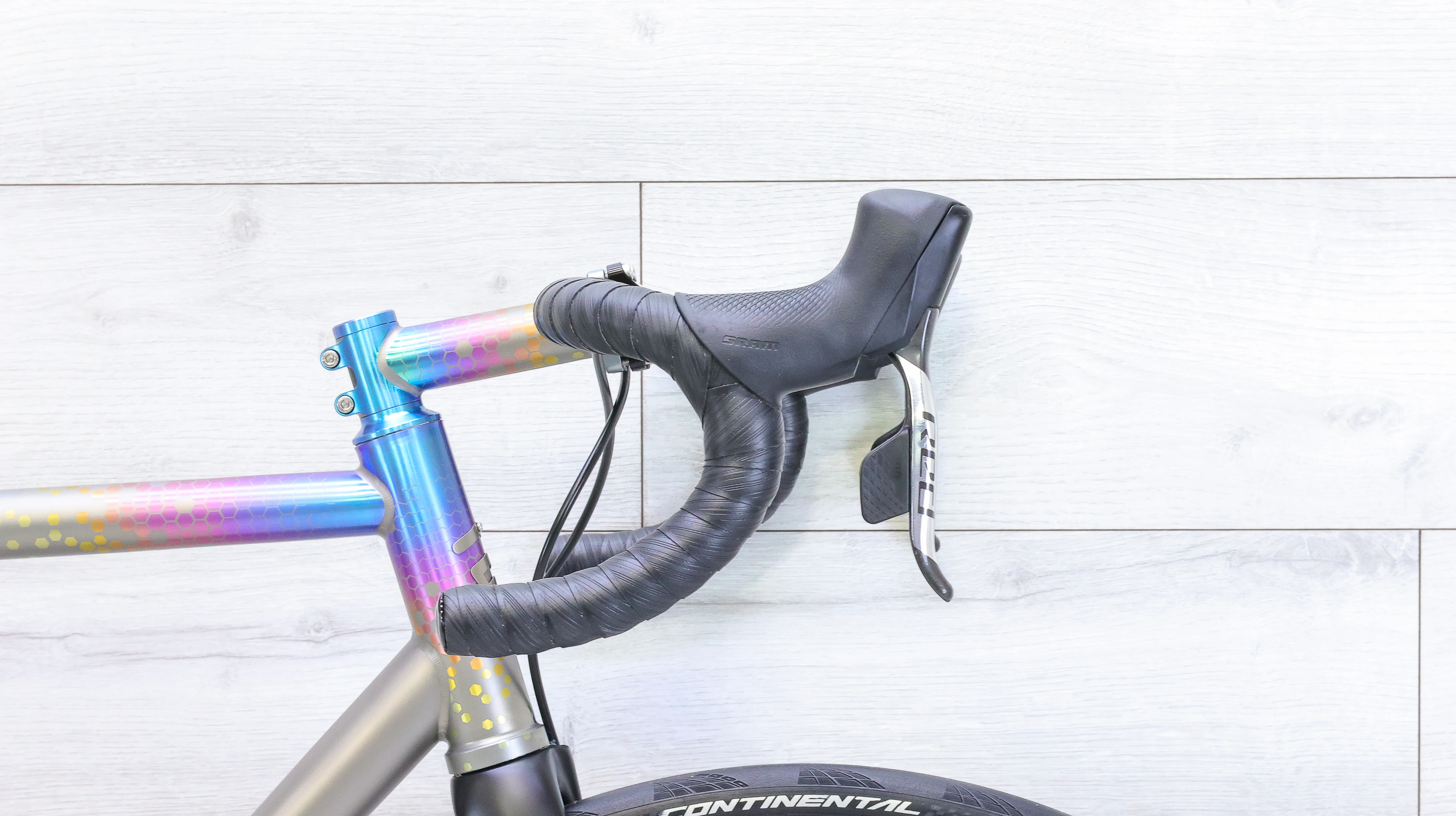 Firefly Titanium Road Red AXS Road Bike - 2020, Large - Image 9