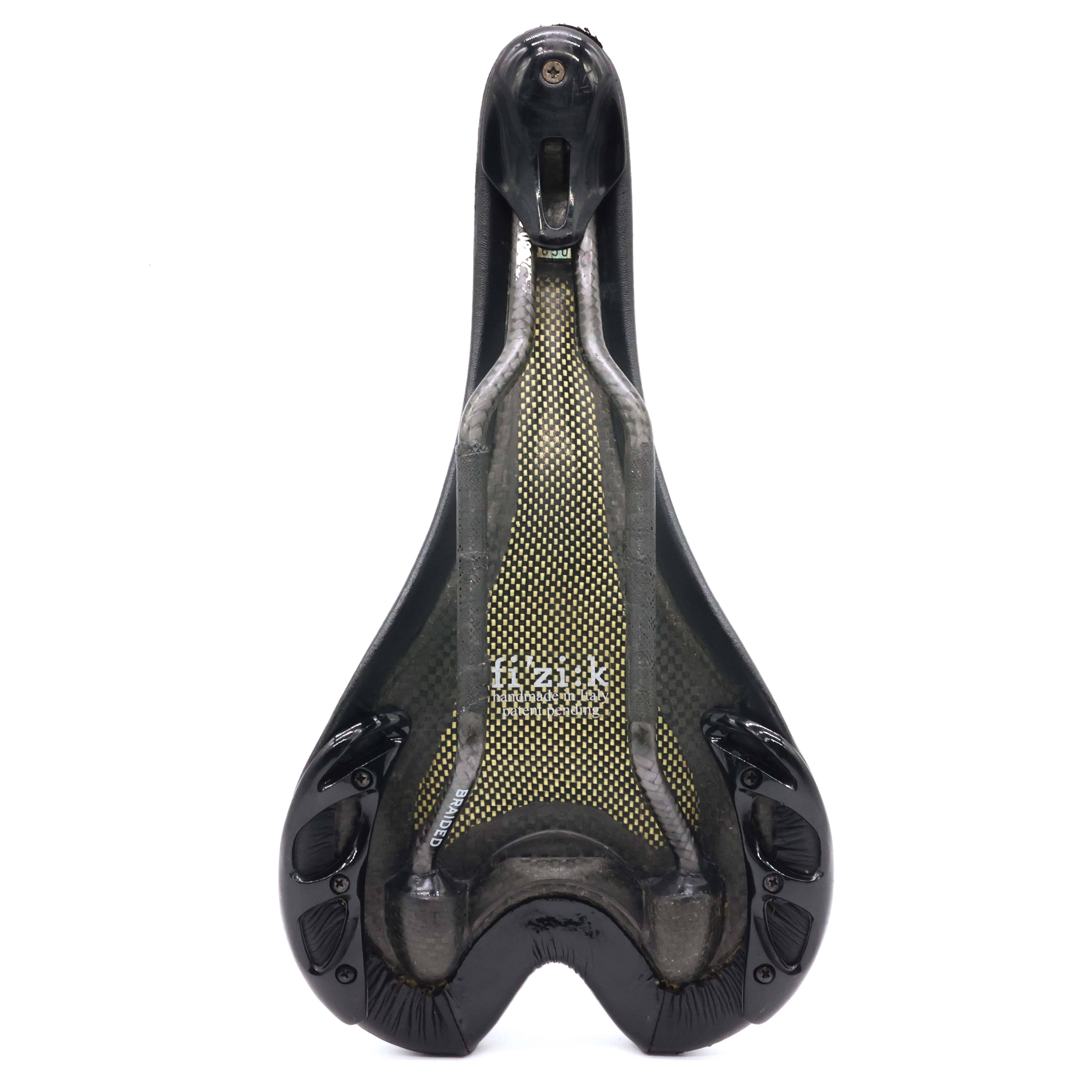 Fizik Aliante Carbon Rails Road Bike Saddle - 140mm - Image 6