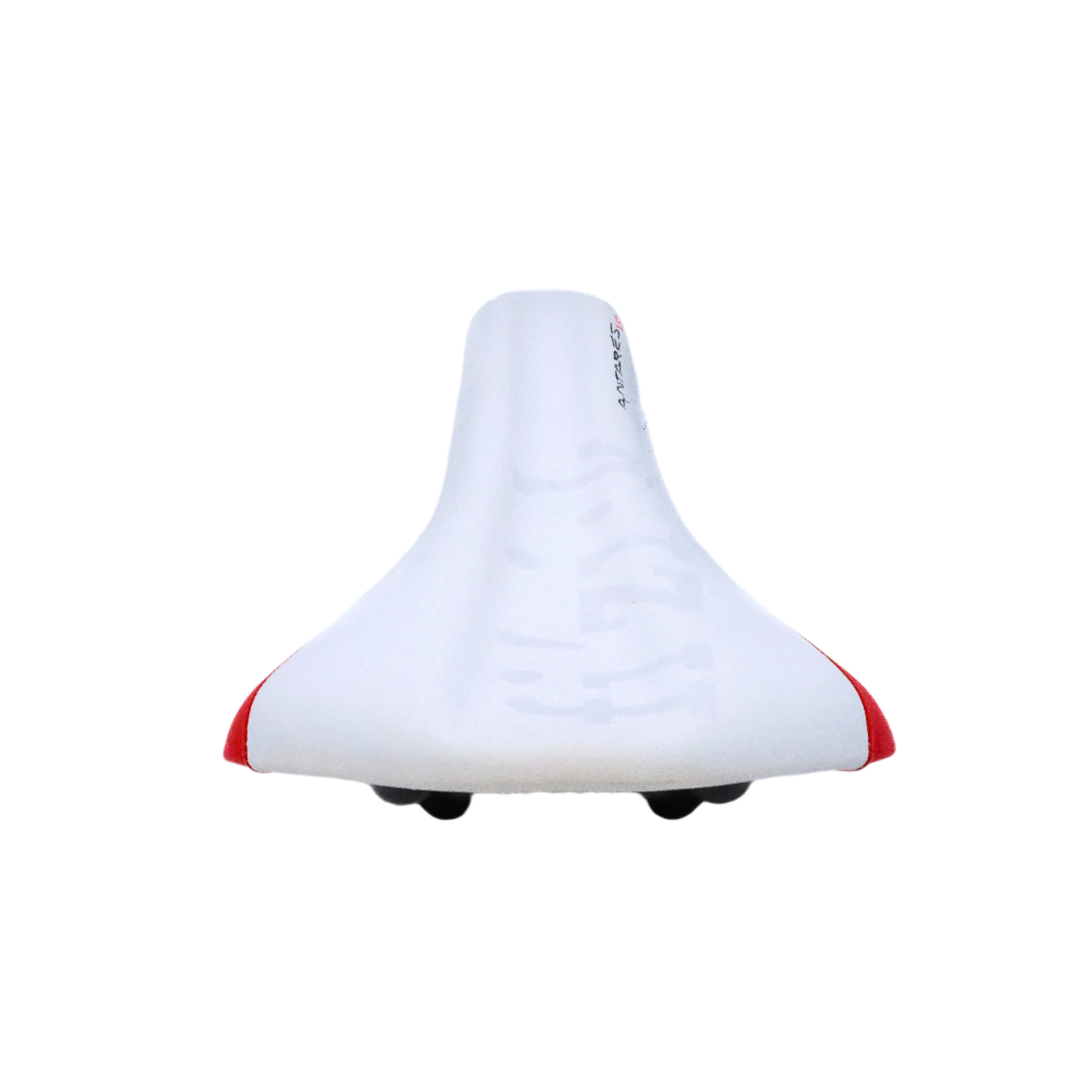 Fizik Antares VS Red/White Road Bike Saddle S-Alloy Rails - 140mm - Image 3