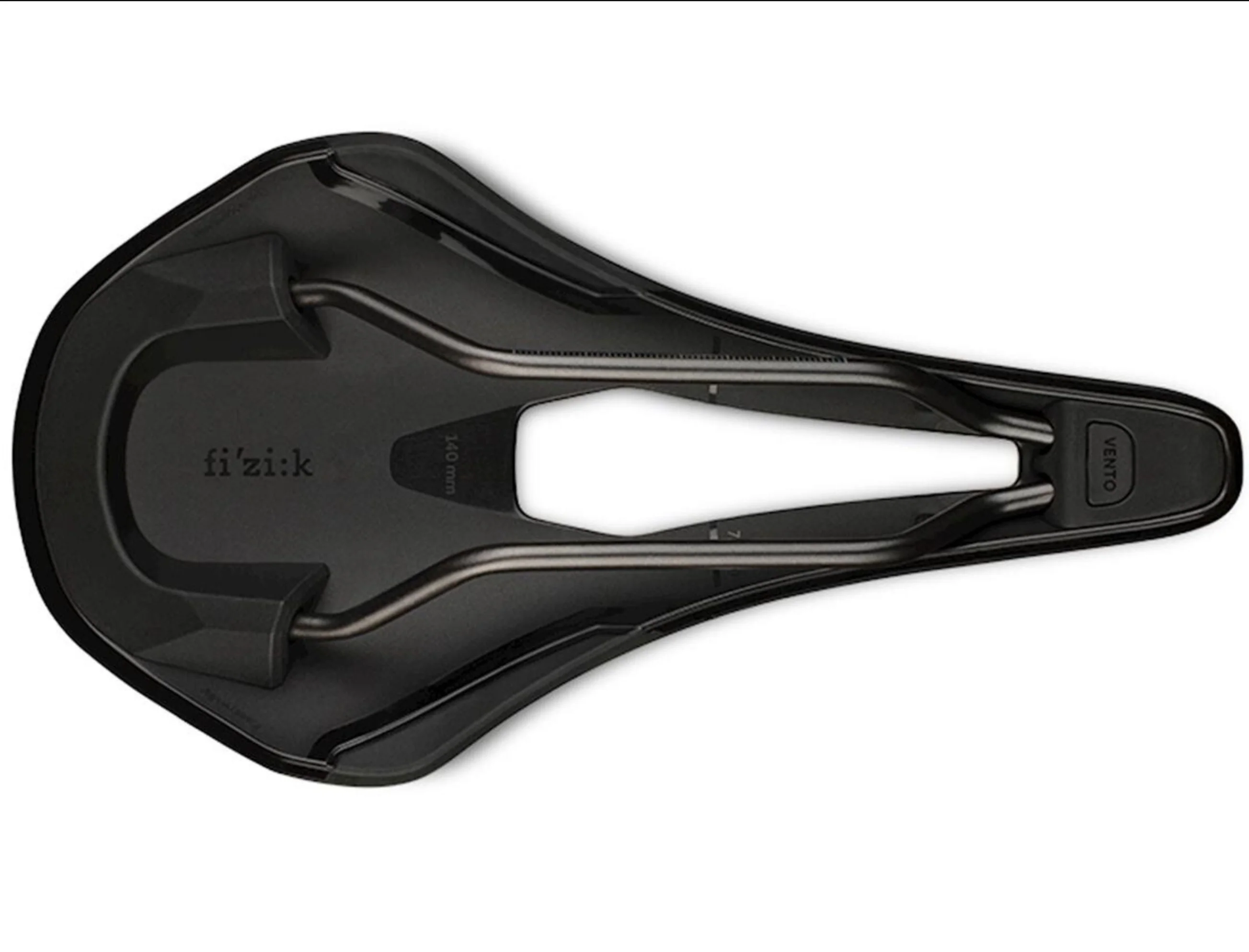 Fizik Vento Argo R5 Saddle S-Alloy Rail 140mm Black - Image 4