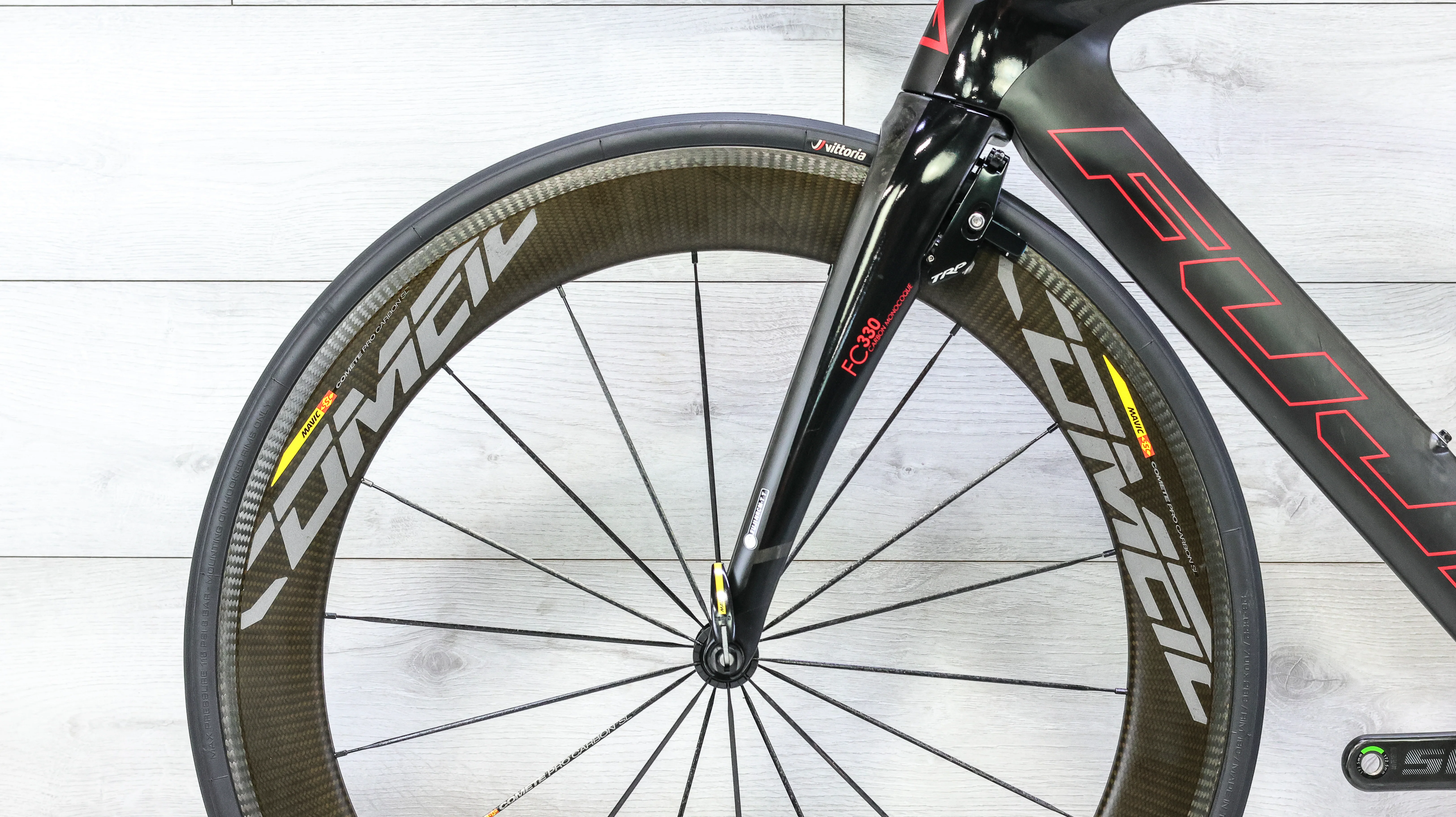 Fuji Norcom Straight 1.1 SRAM Red eTap Triathlon Bike - 2017, Medium - Image 14