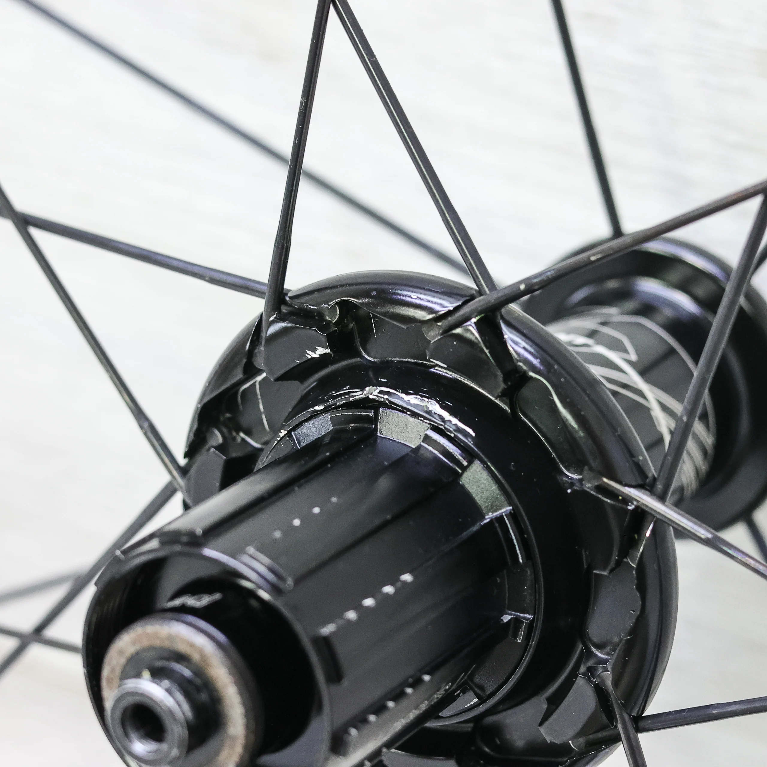 Giant SLR 1 Carbon Fiber Rim Brake Wheelset - 700c, Rim Brake, HG 11-Speed - Image 11
